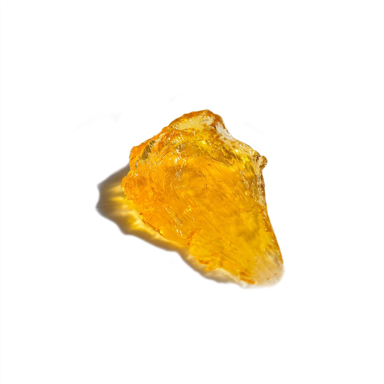 Highlights the vibrant, natural amber color of the product.