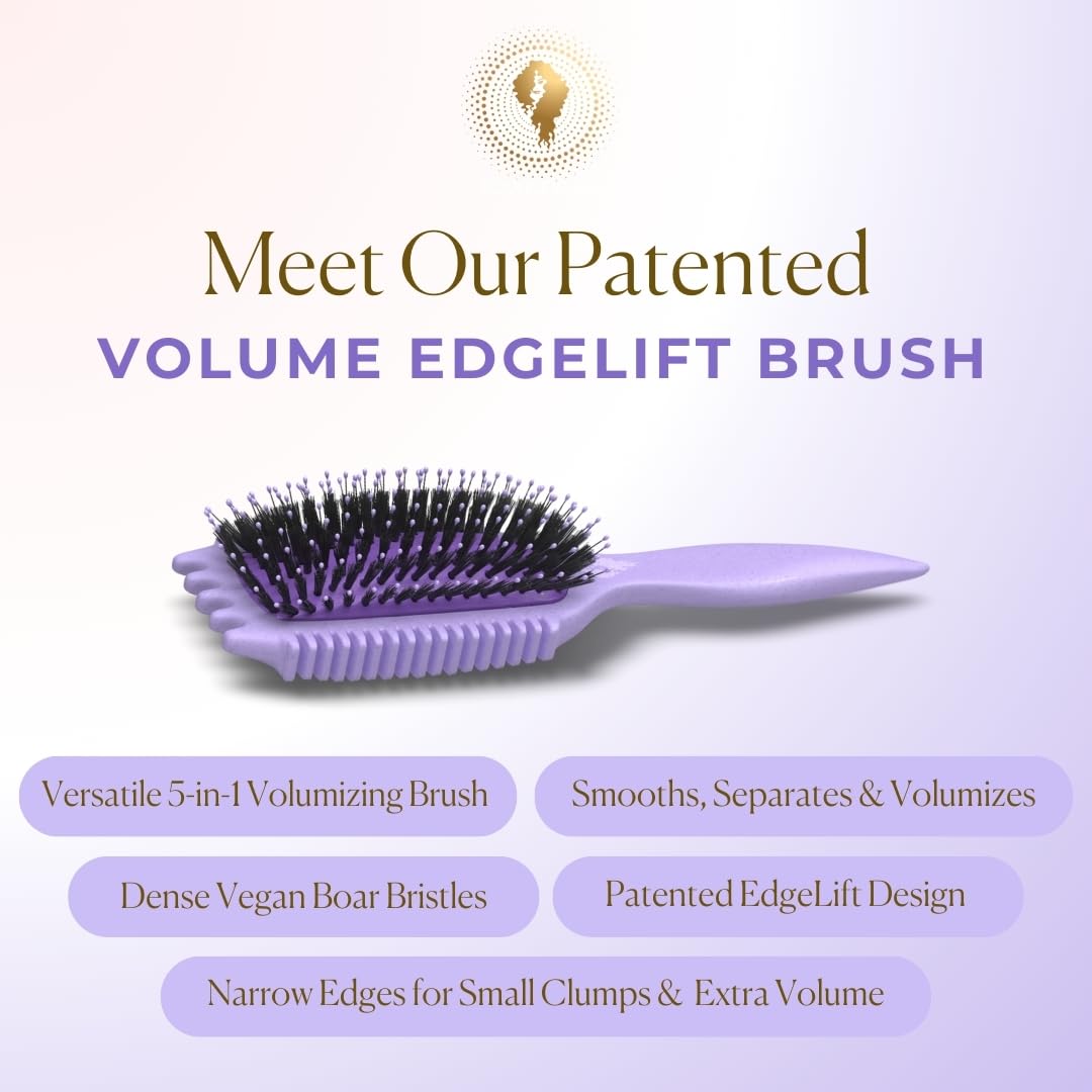 Bounce Curl Volume EdgeLift Brush: Infographics