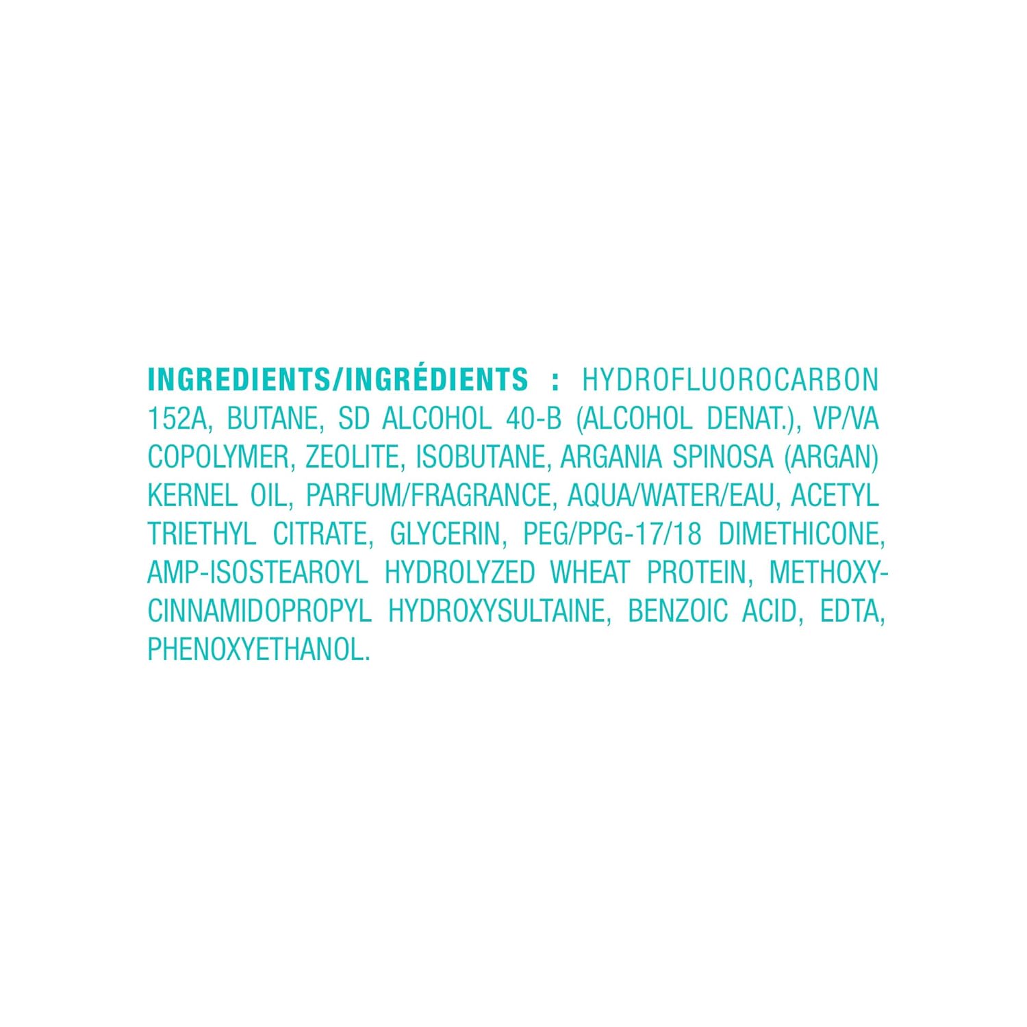 Provides transparency by listing all the ingredients contained in the product.