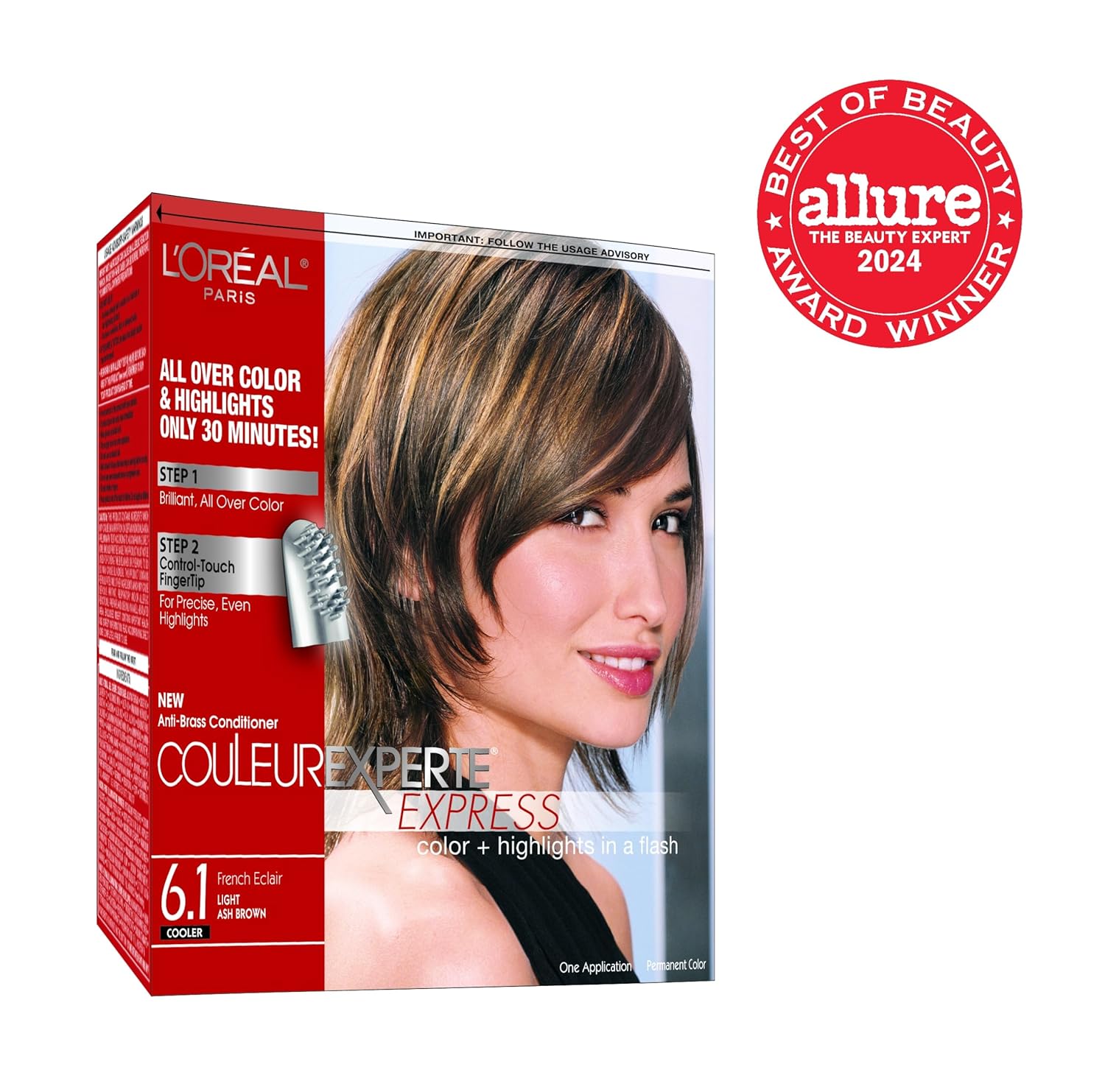 Showcases that the product has won the Allure Best of Beauty Award in 2024, lending credibility and social proof.