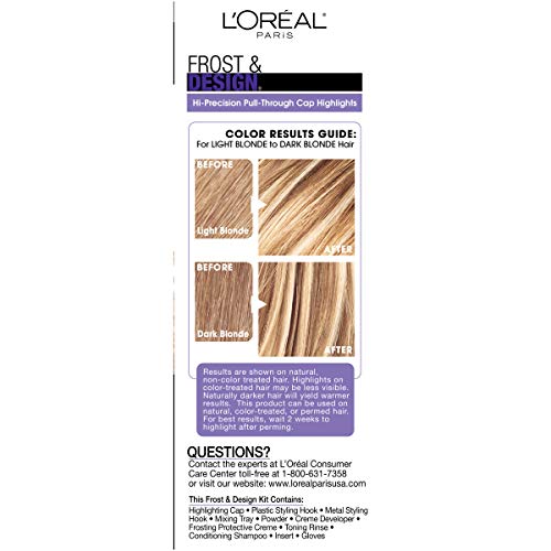 Guides shoppers in selecting the right hair color shade by providing a visual color results guide.