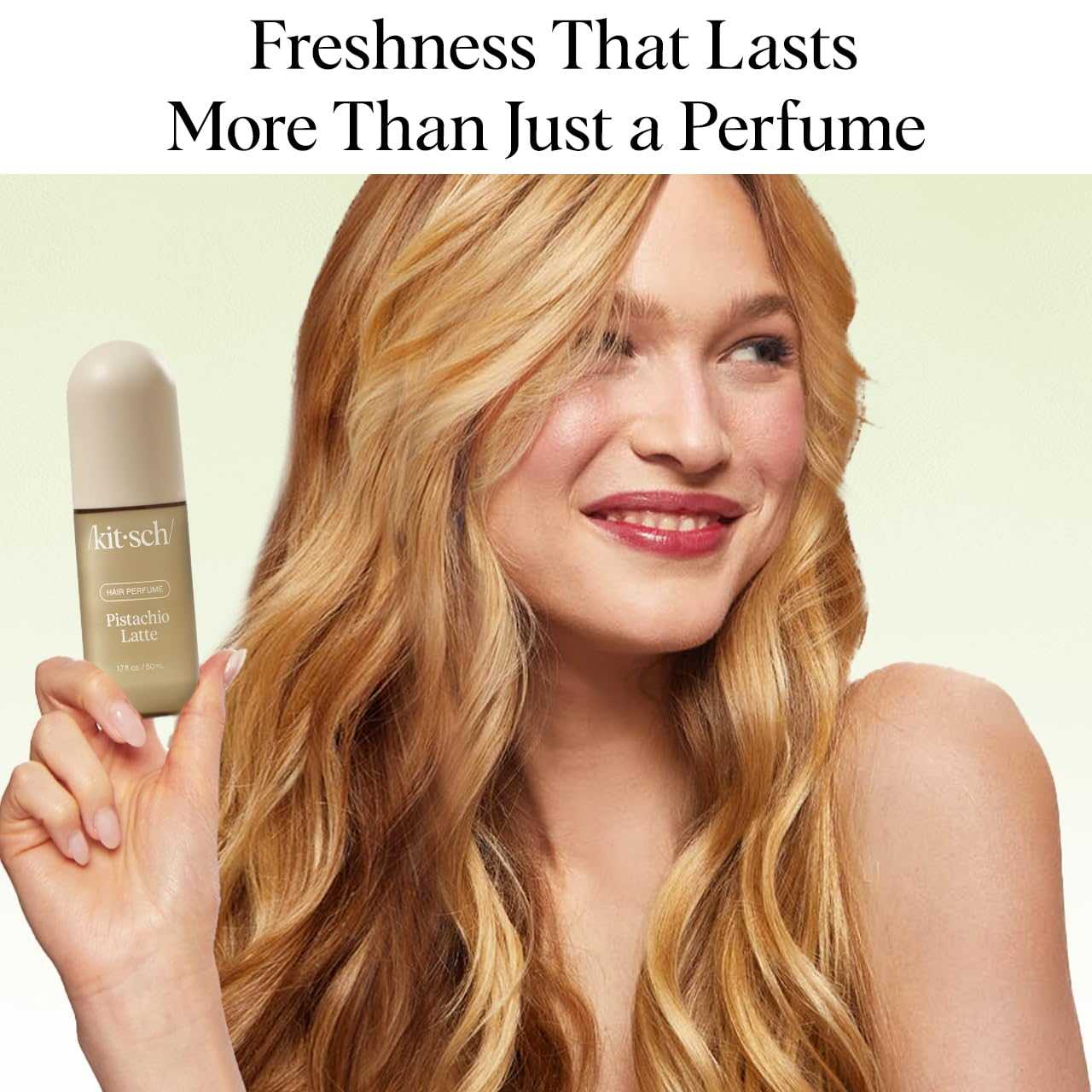 Highlights the long-lasting freshness of the product, positioning it as more than just a regular perfume.