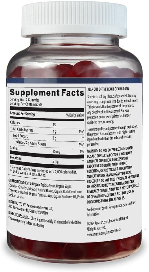 Provides detailed nutritional information and supplement facts to help customers understand the product's contents and serving size.