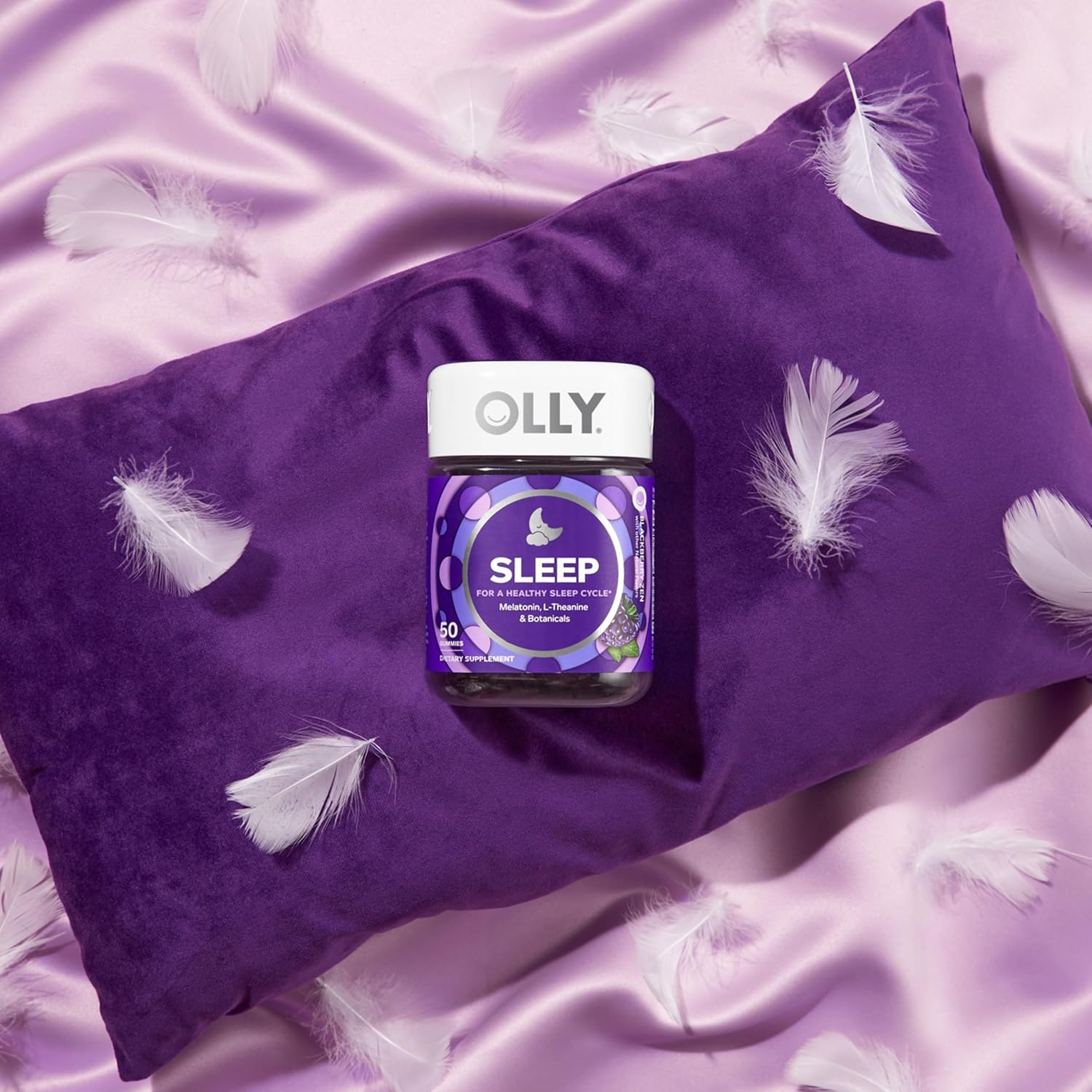 Highlights the product's ability to promote a healthy sleep cycle.