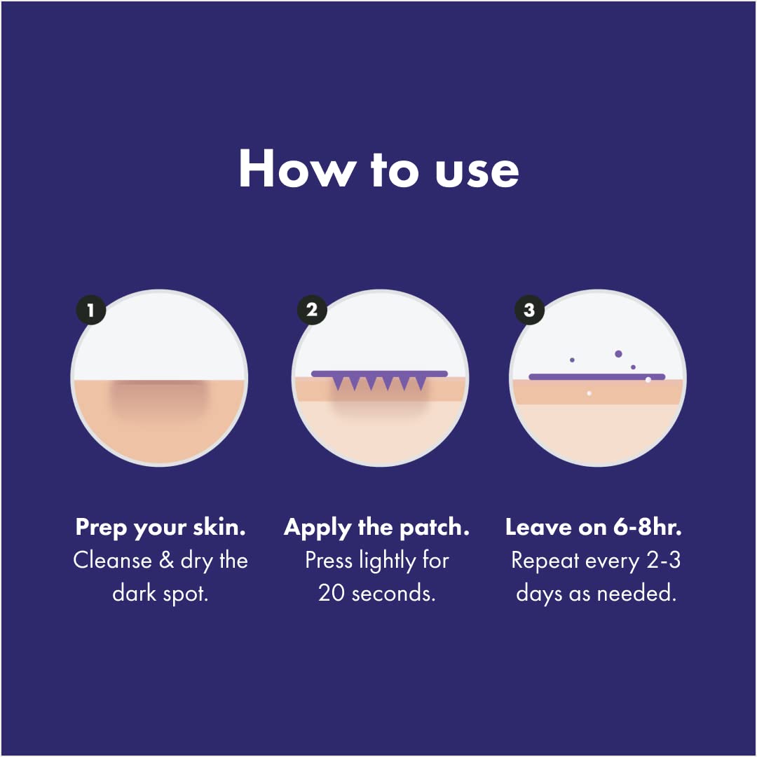 Provides step-by-step instructions on how to properly apply and use the skin patch product.