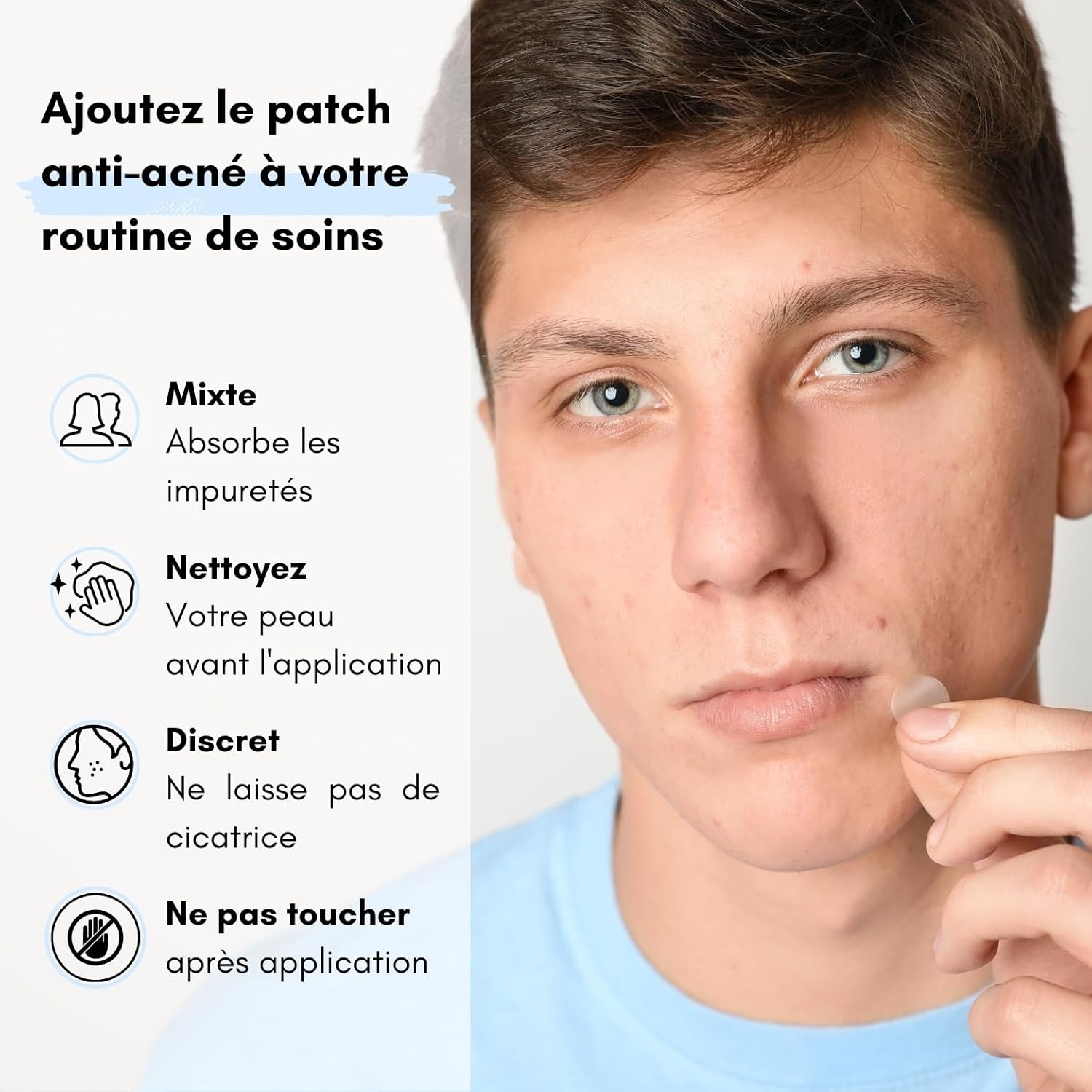 Patch Acne: Infographics