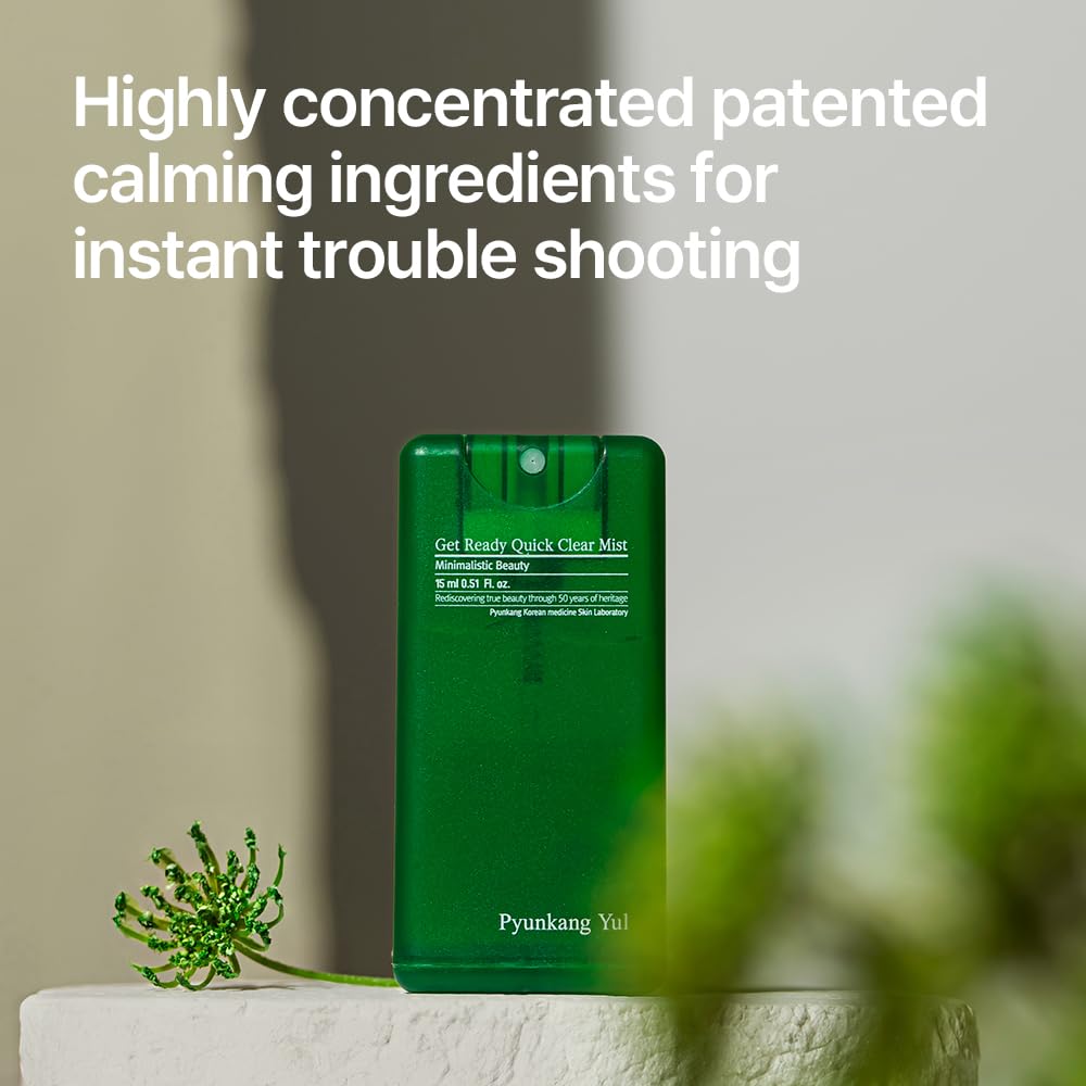 Highlights the product's key benefit of containing highly concentrated patented calming ingredients for quick problem-solving.