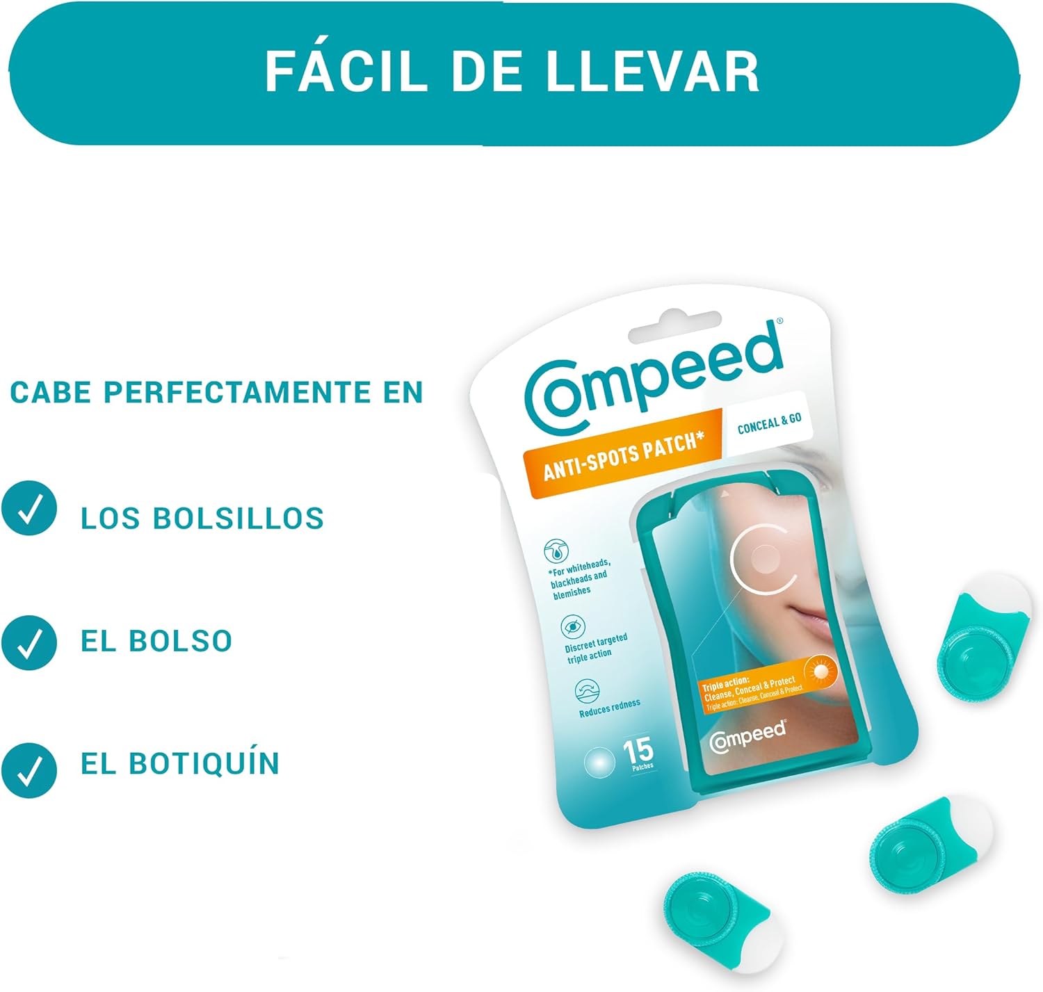 Emphasizes that the product is easy to carry, highlighting its convenience for on-the-go use.