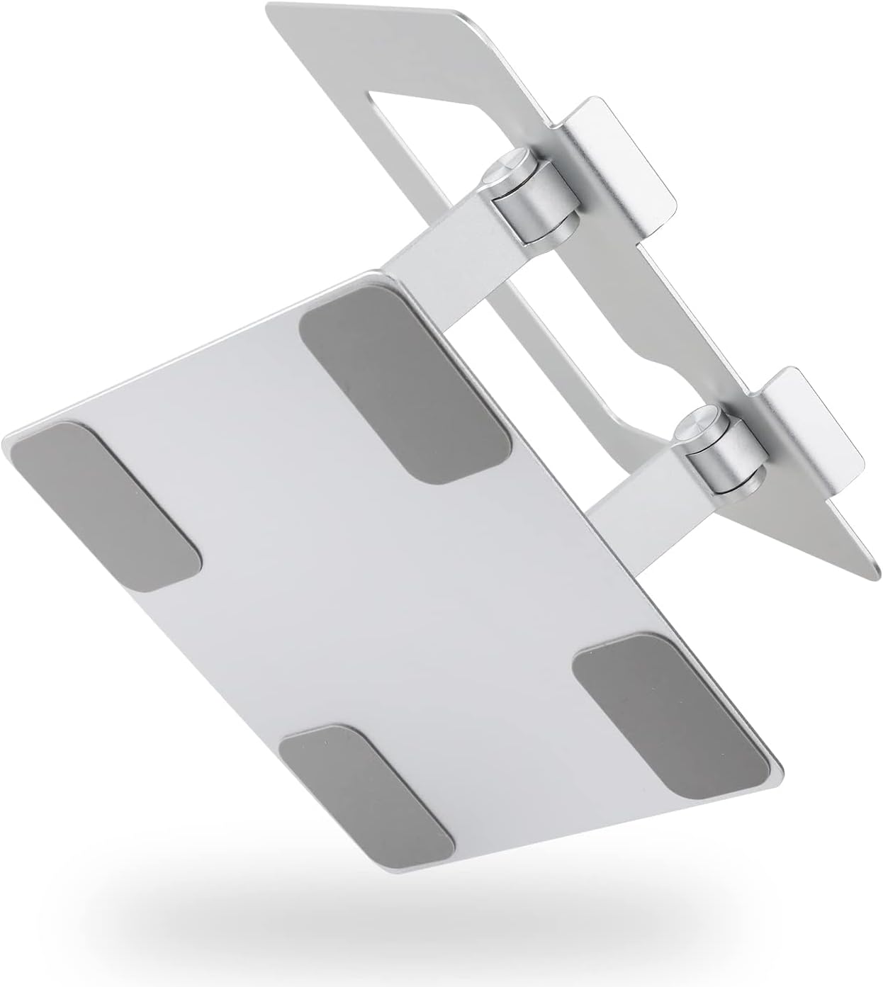 Demonstrates the product's ability to be adjusted to different viewing angles, enhancing ergonomics and user comfort.