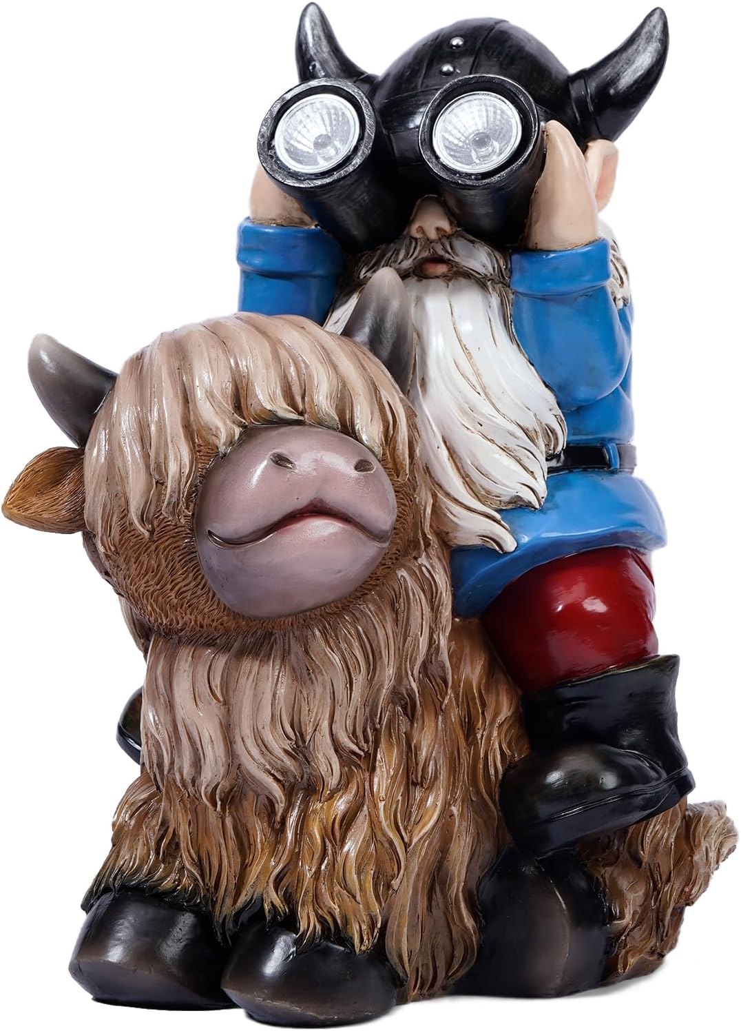 Showcases a decorative garden gnome figurine to appeal to customers interested in quirky outdoor decor.