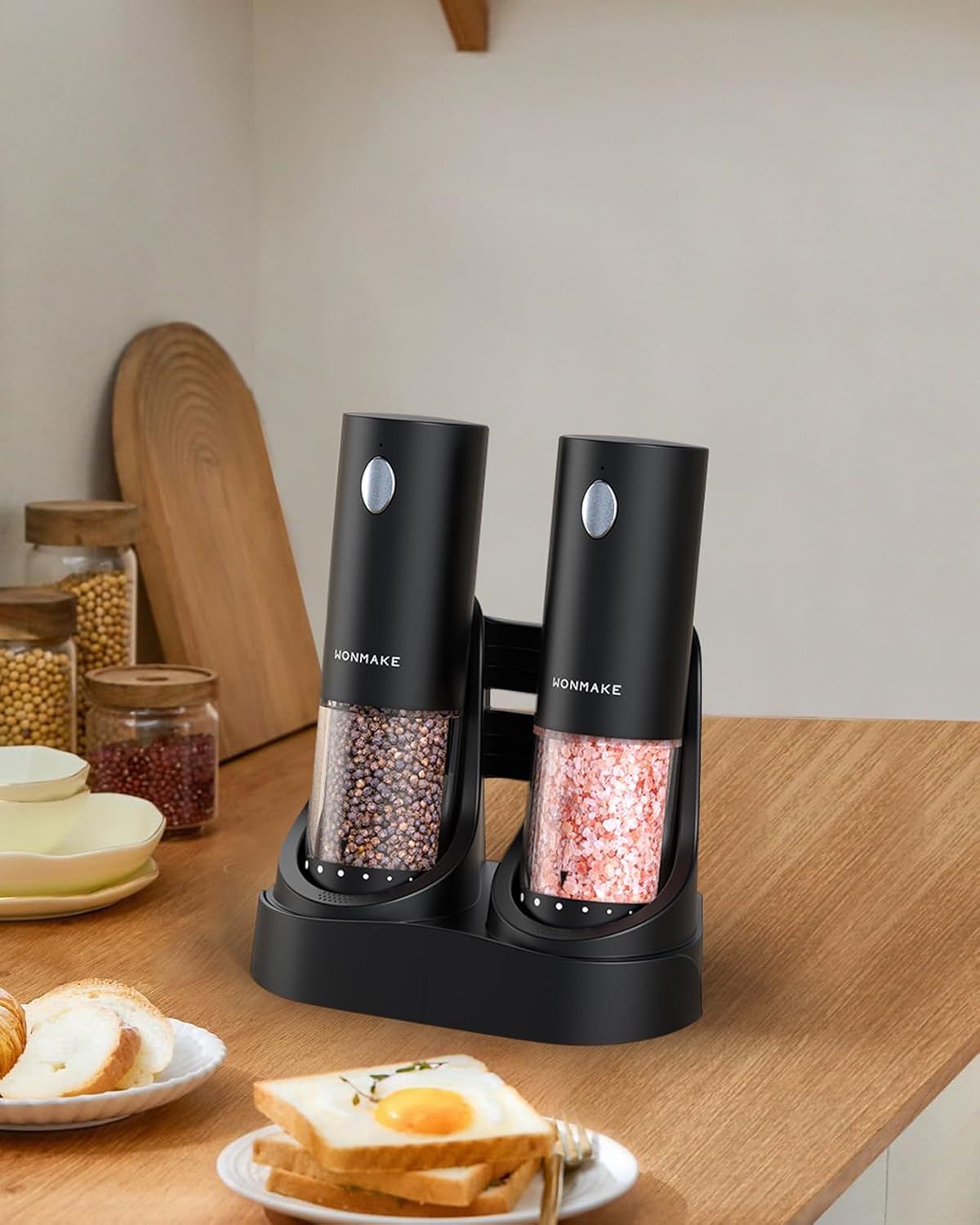 Shows the product in a real-world kitchen context, demonstrating how it fits into daily meal preparation routines.