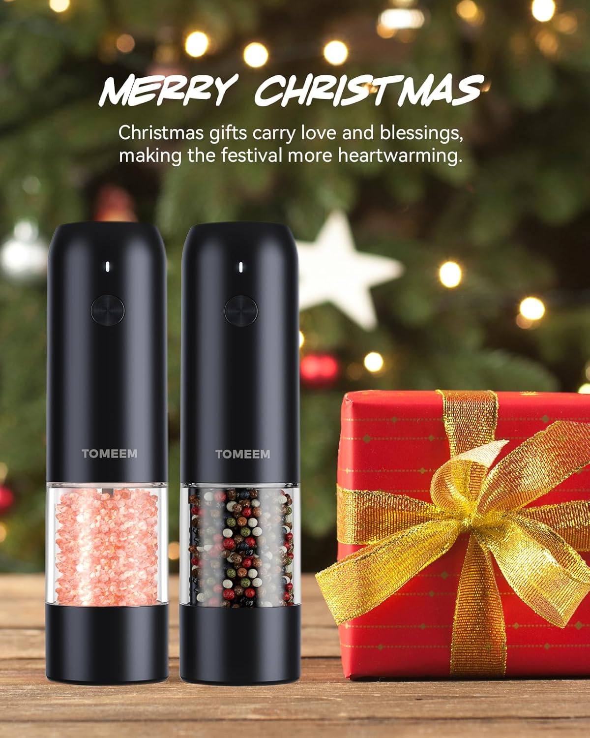 Promotes the product as an ideal Christmas gift, associating it with love and warmth during the holiday season.