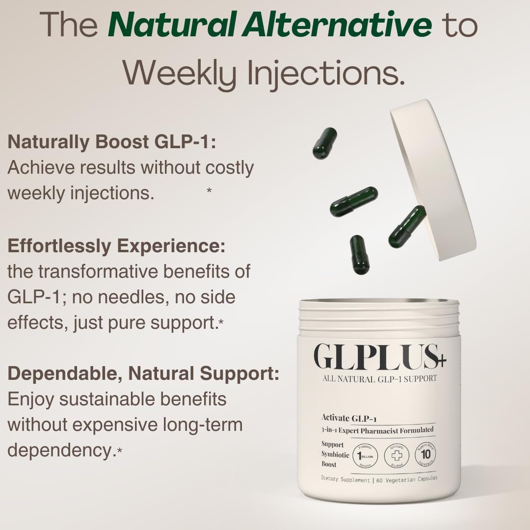 GLP-1 Supplement for Women and Men: Infographics