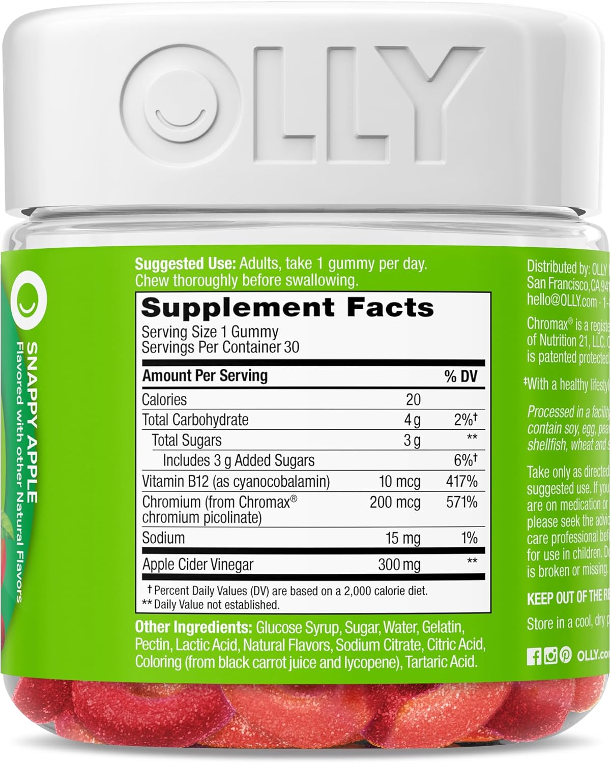 Provides detailed nutritional information and ingredients to inform customers about the product's contents and health benefits.