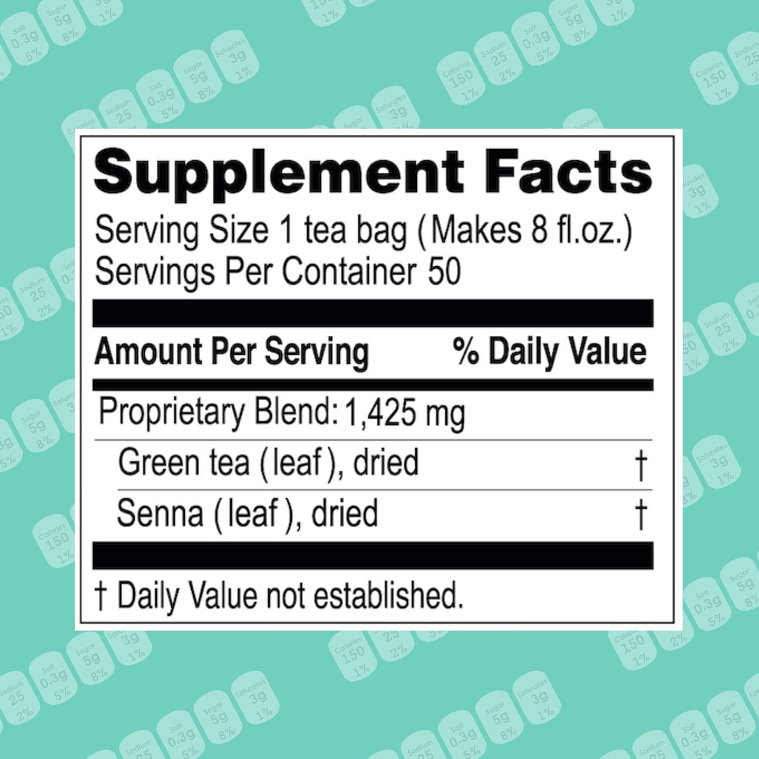 Provides detailed nutritional information and serving guidelines to help customers understand the product's composition and usage.
