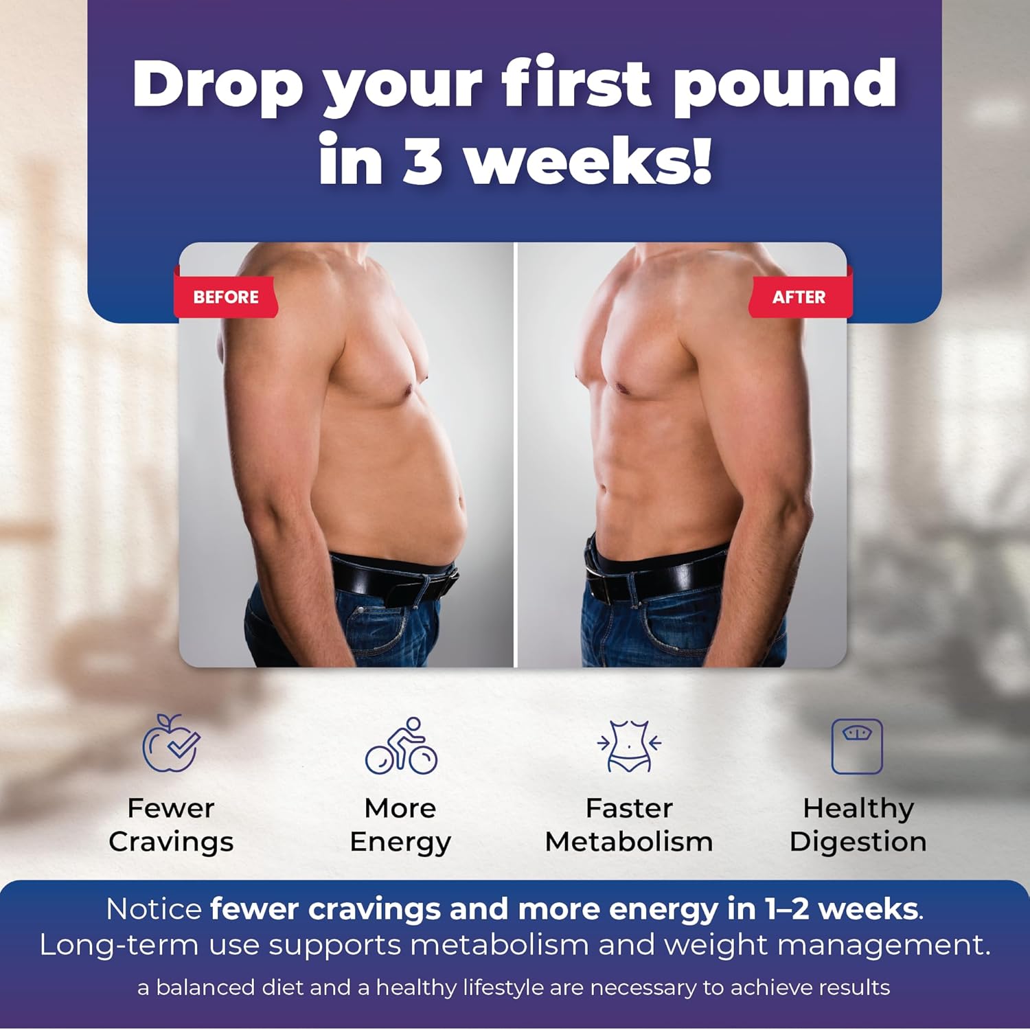 ColonBroom GLP-1 Weight Management Supplement for Women & Men: Infographics