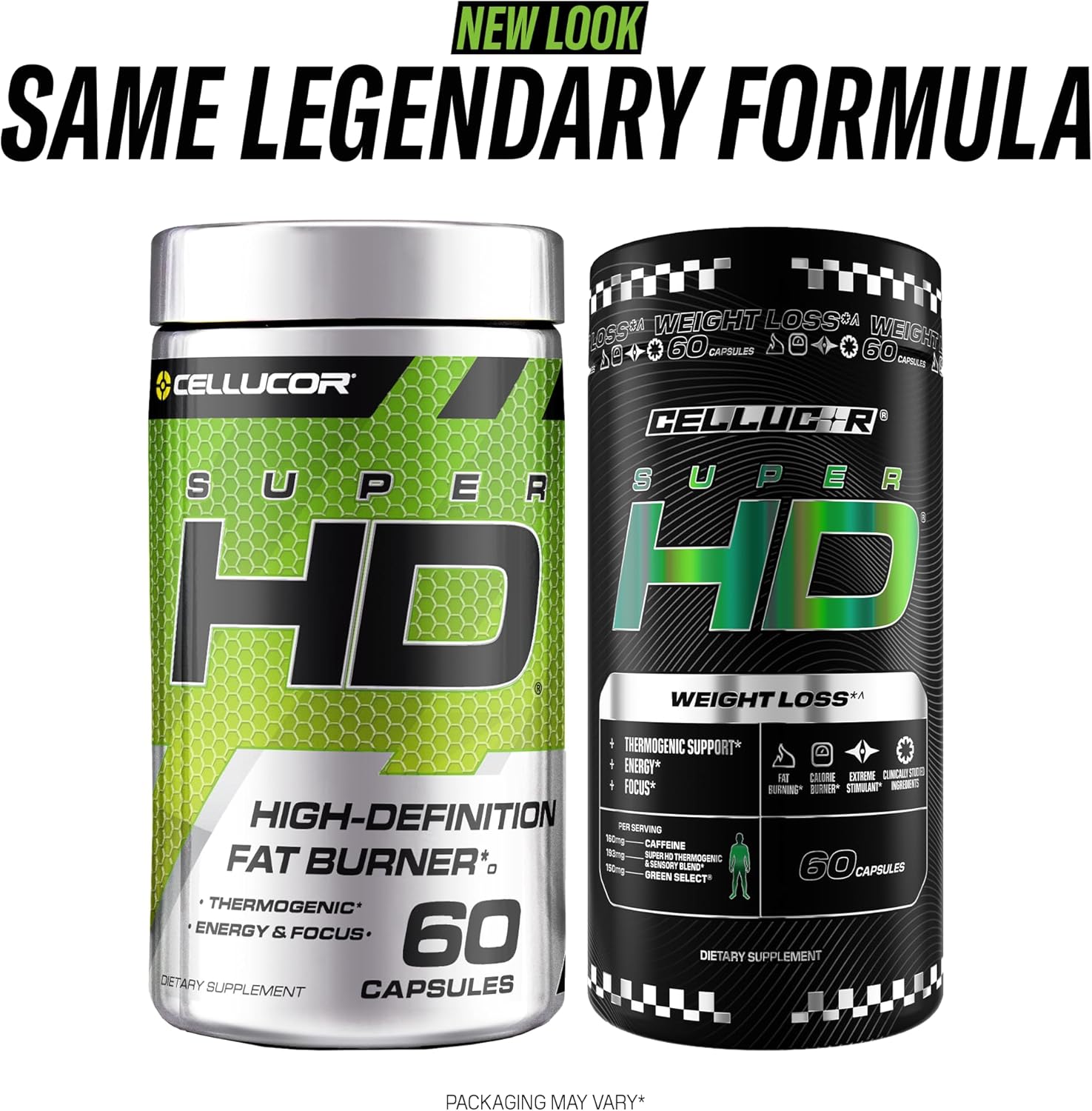 Informs customers about the product's new packaging while emphasizing that the formula remains unchanged.