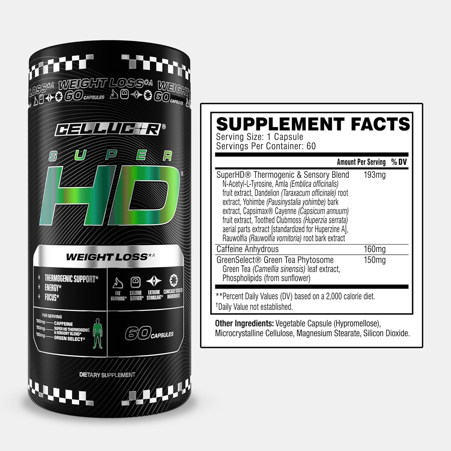 Provides detailed information about the product's ingredients, serving size, and nutritional content to help customers make an informed decision.