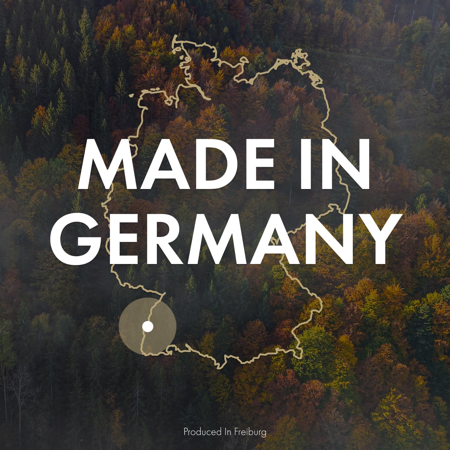 Emphasizes the product's German origin to associate it with quality and reliability.