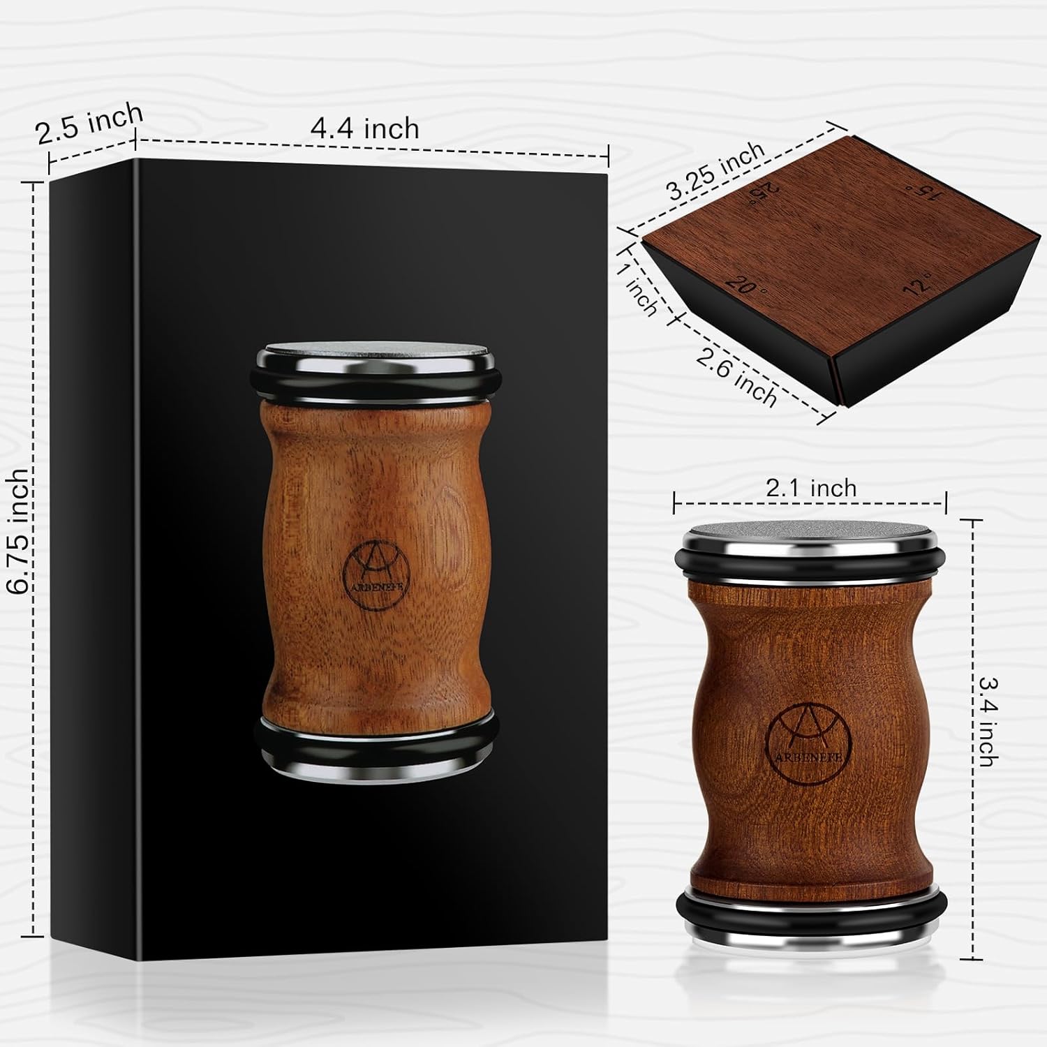 Provides exact measurements of the product and its packaging to help customers understand its size and fit.