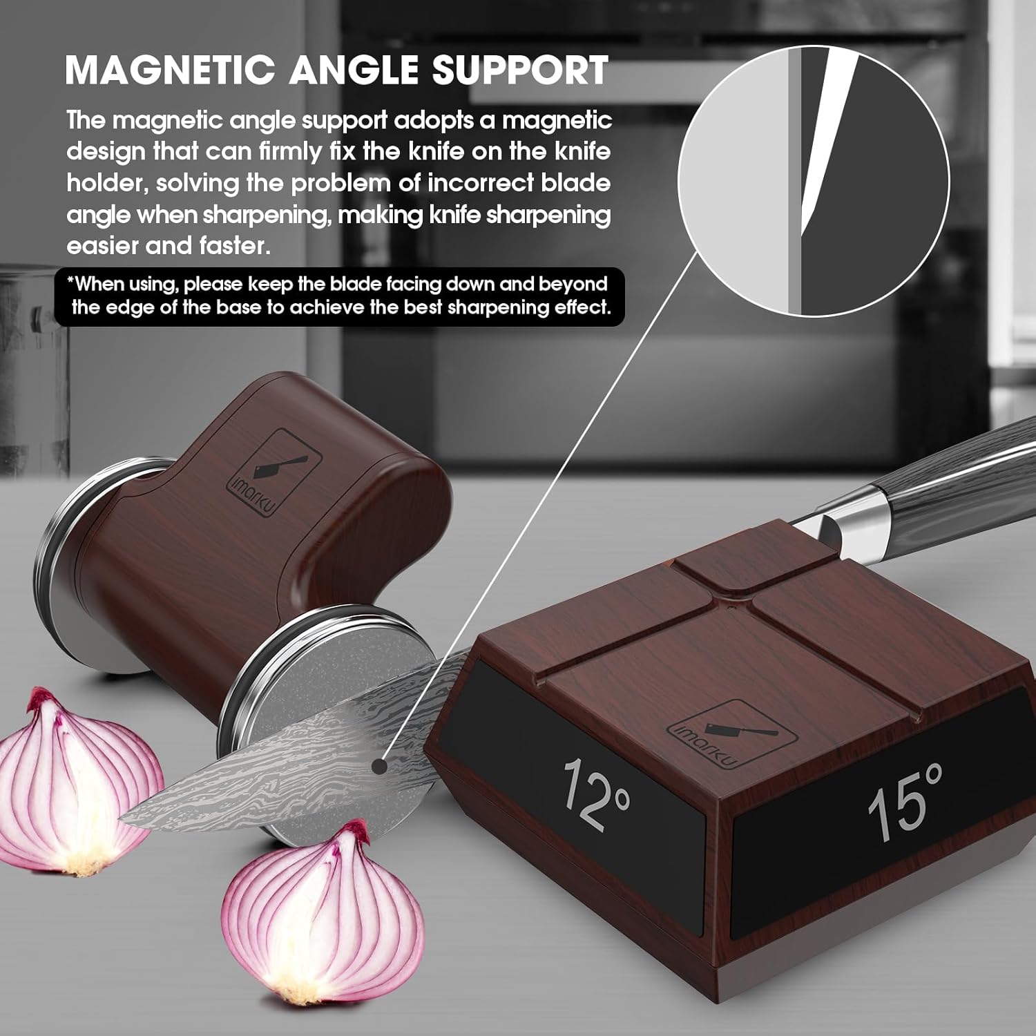 imarku Knife Sharpener: Infographics