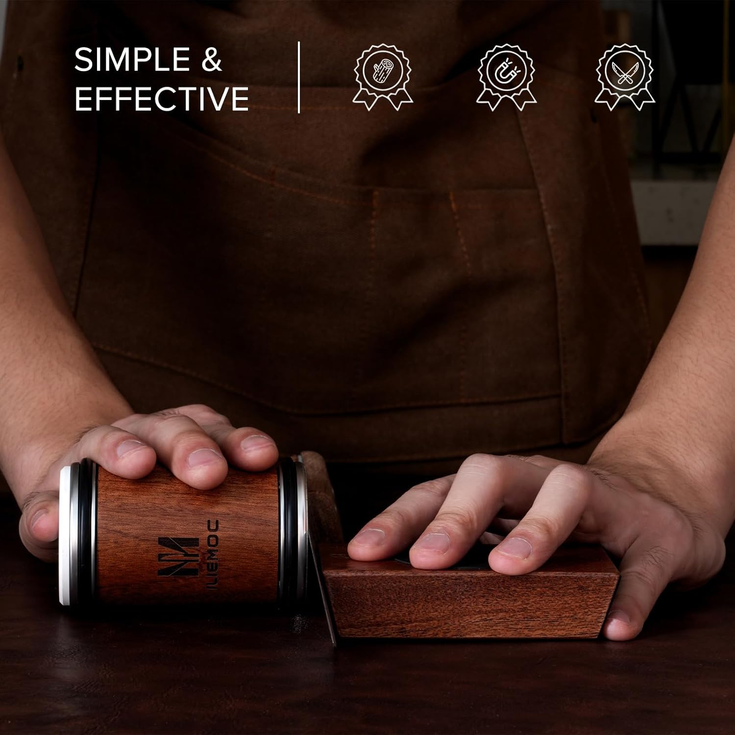 Highlights the product's simplicity and effectiveness, emphasizing its ease of use and reliable results.