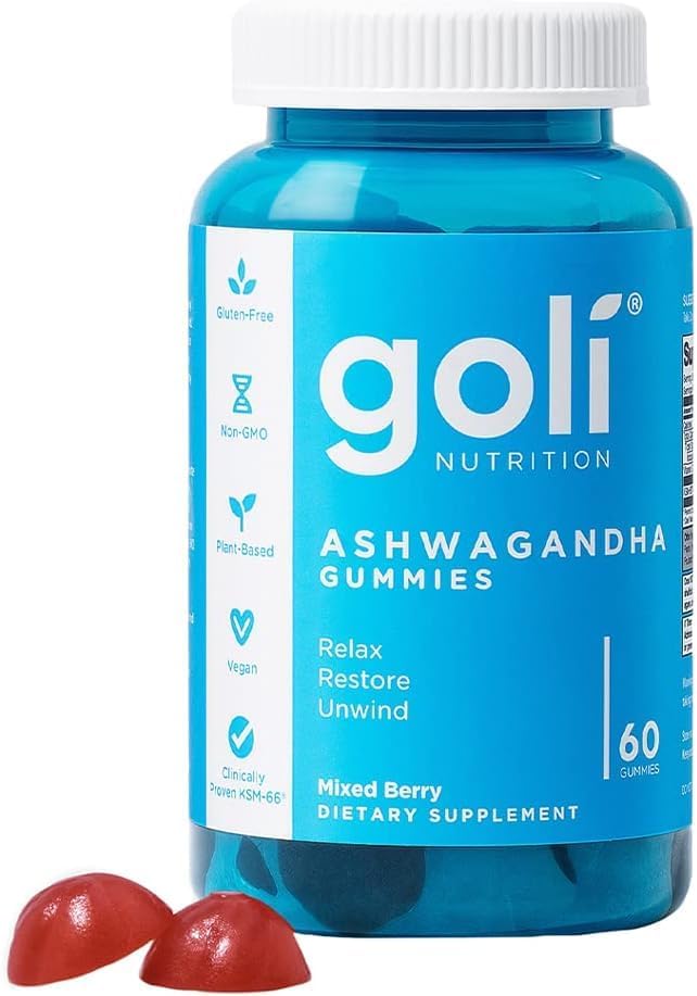 Goli Ashwagandha & Vitamin D Gummy: Infographics