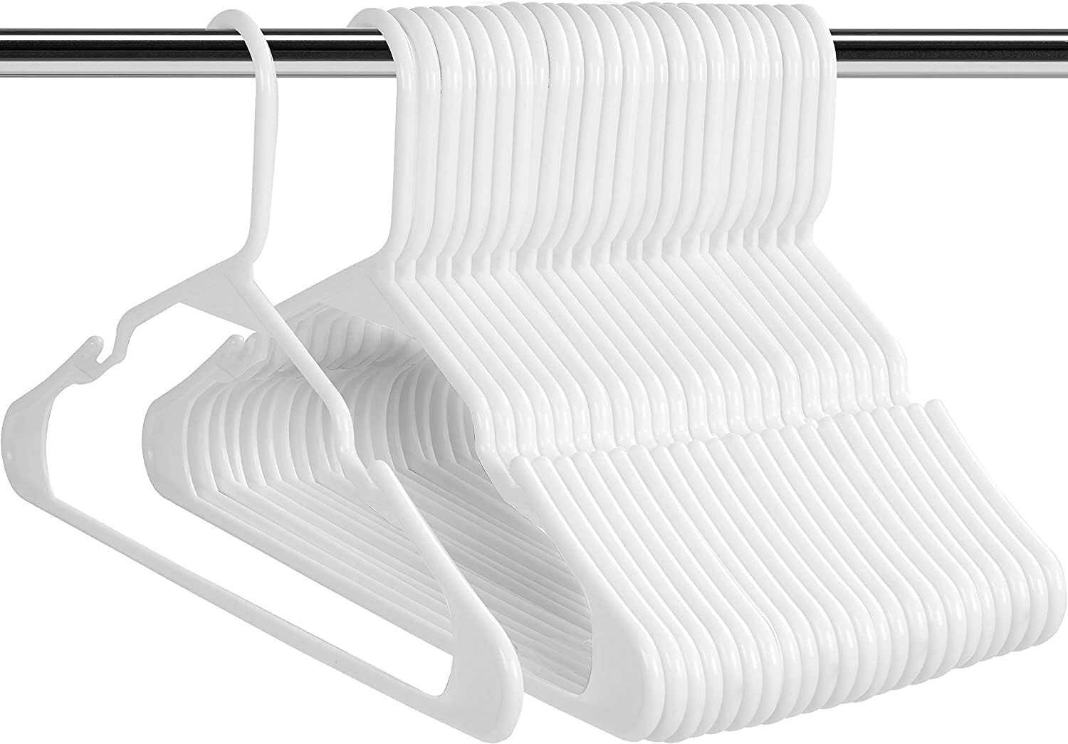 Shows the quantity of hangers included in the set, emphasizing the value and convenience for the customer.