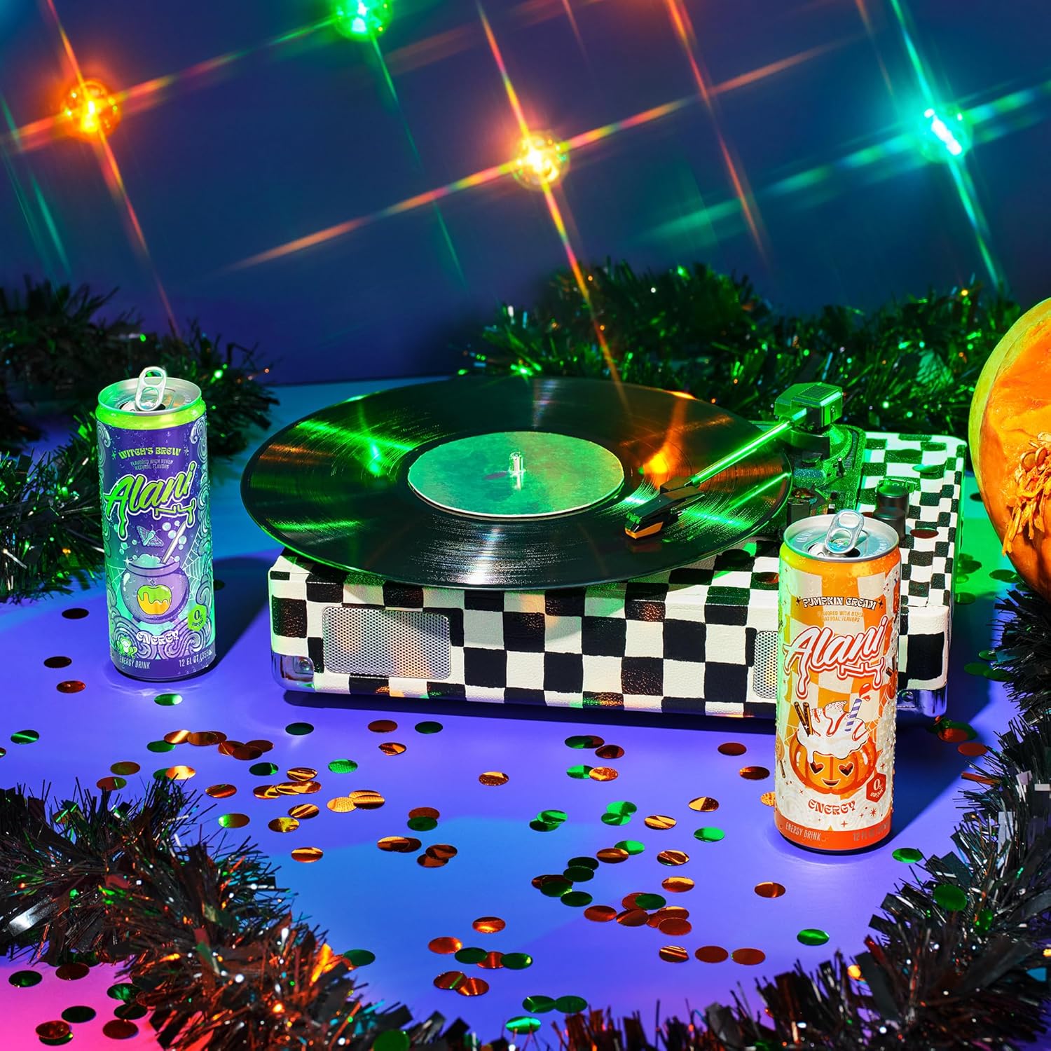 Showcases the product in a festive holiday party setting to associate it with celebration and seasonal enjoyment. Depicts the product in use during a lively party scene, emphasizing its role in…