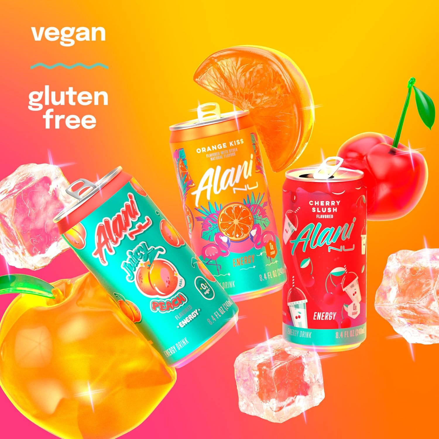 Alani Nu VARIETY PACK (CHERRY SLUSH: Infographics