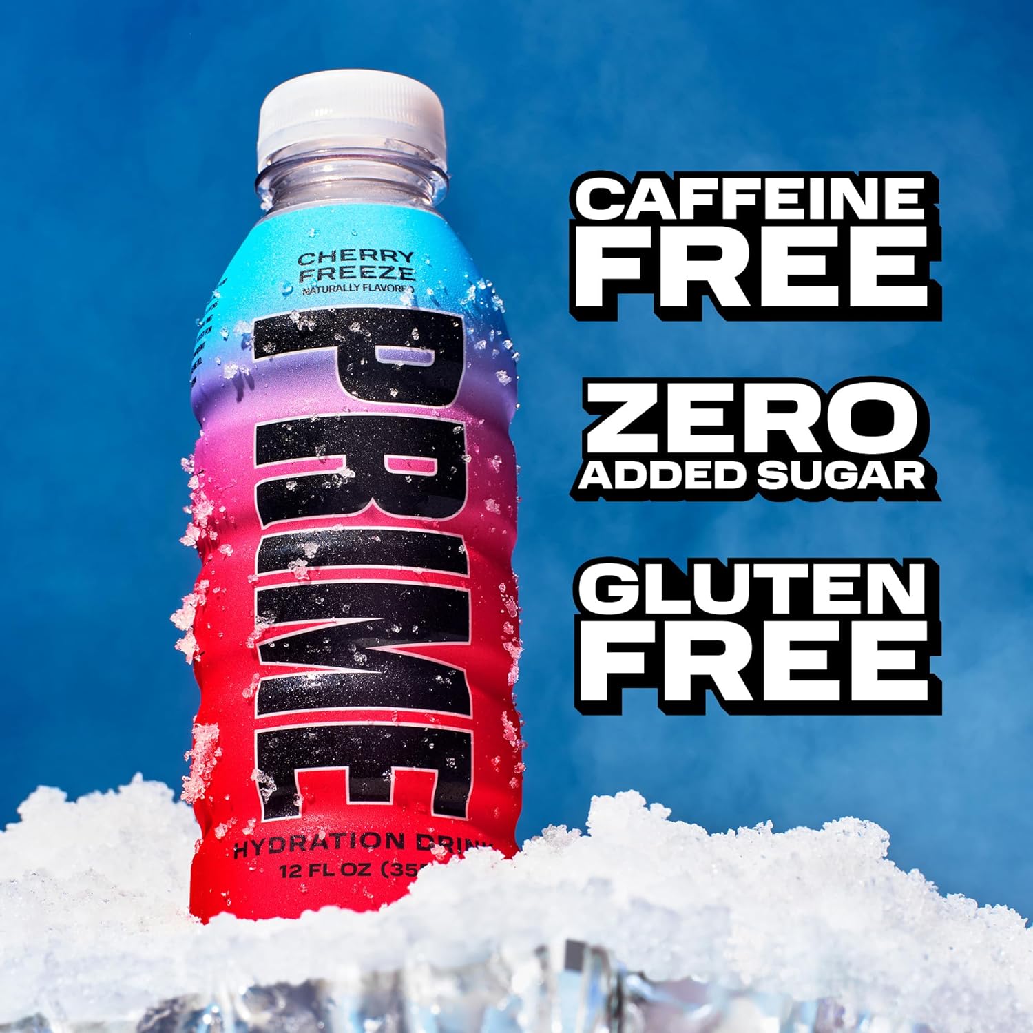 Highlights multiple health-conscious benefits of the drink to appeal to consumers looking for a healthier beverage option.