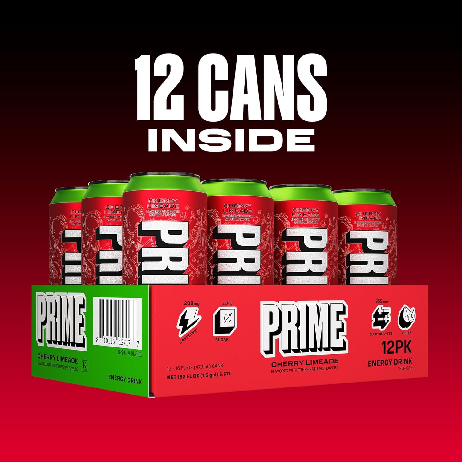 PRIME Energy CHERRY LIMEADE: Infographics