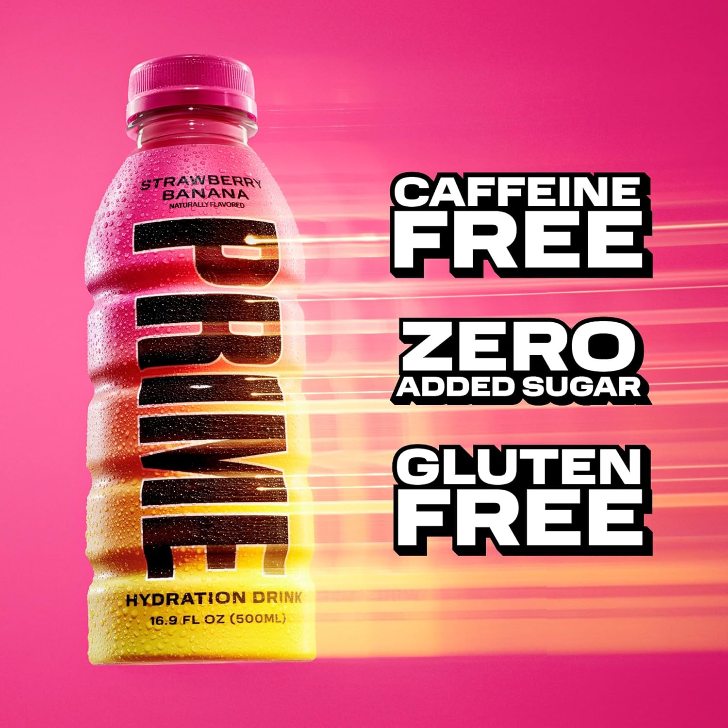 Highlights multiple health-conscious benefits of the drink to appeal to health-aware consumers. Emphasizes the product's primary function as a hydration drink.