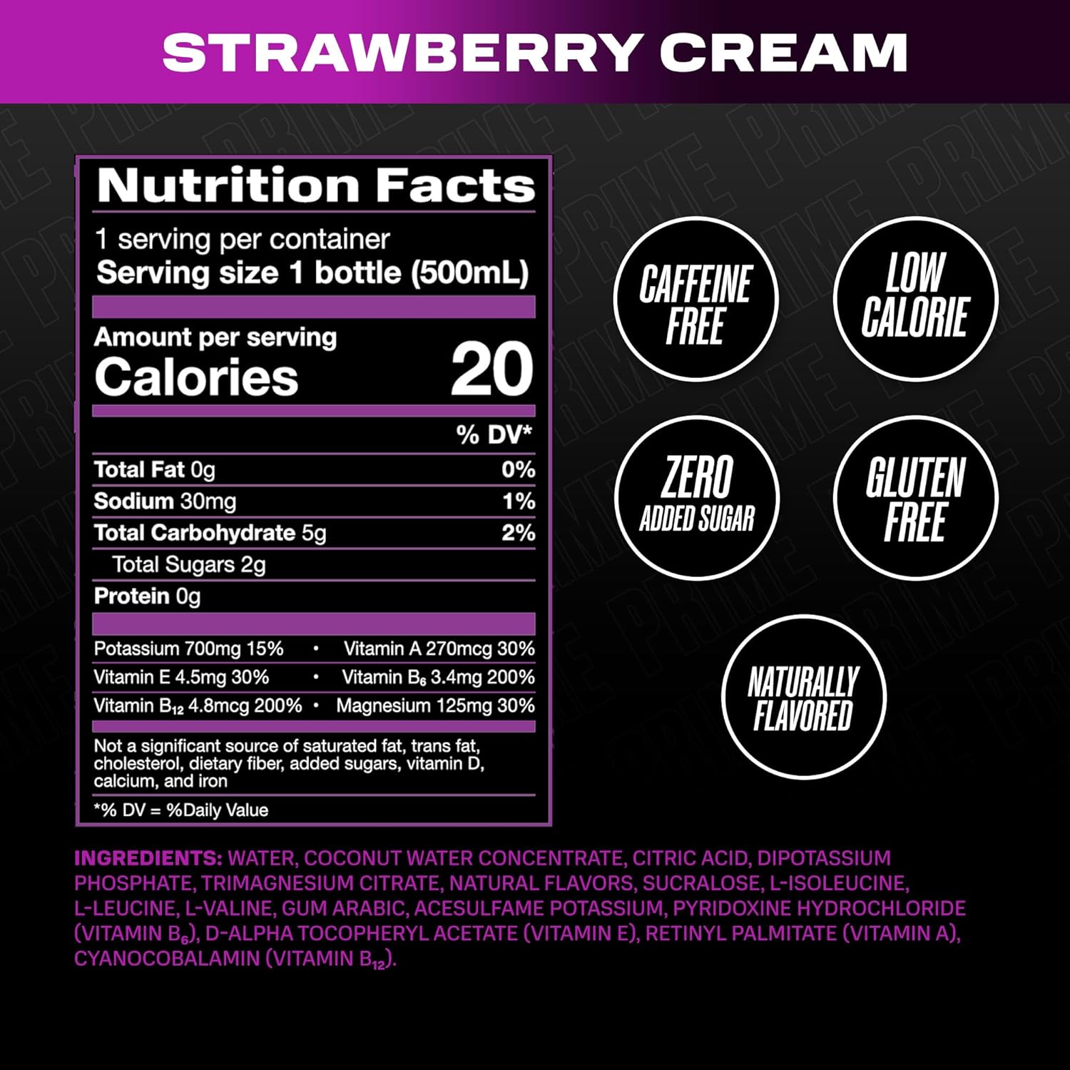 Highlights multiple health-conscious features of the drink to appeal to nutrition-focused consumers. Provides detailed nutritional information to help consumers make informed decisions about the…