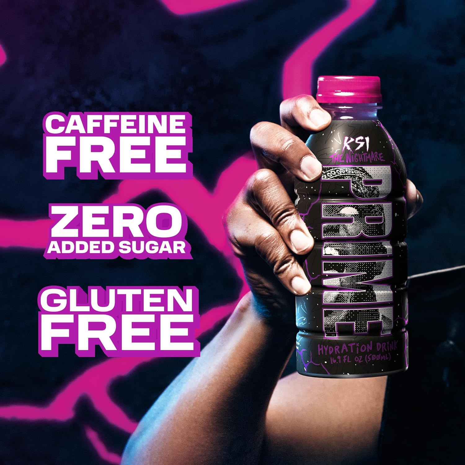 Highlights multiple health-conscious benefits of the drink to appeal to consumers looking for a healthier beverage option.