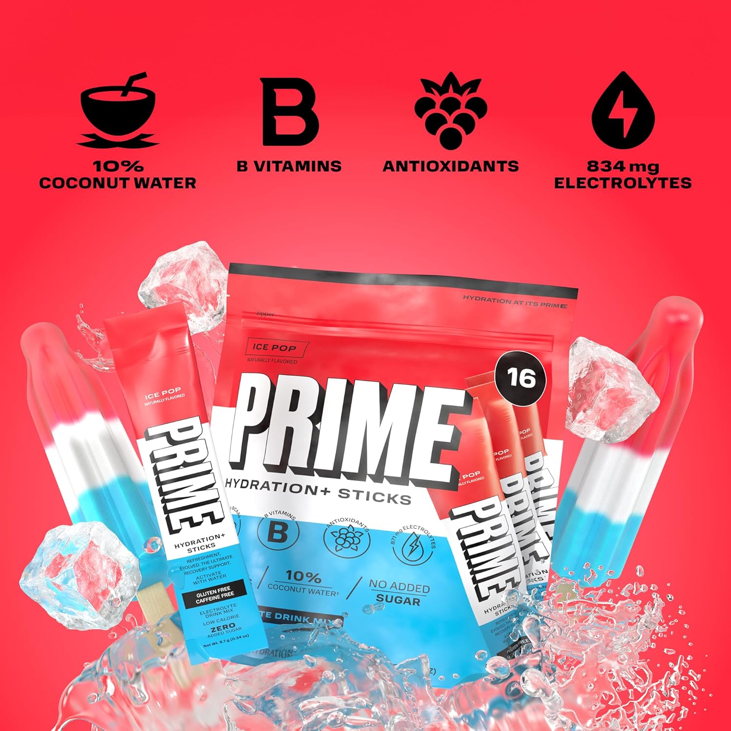 Highlights multiple health benefits of the product including hydration, vitamins, antioxidants, and electrolytes to appeal to health-conscious consumers.