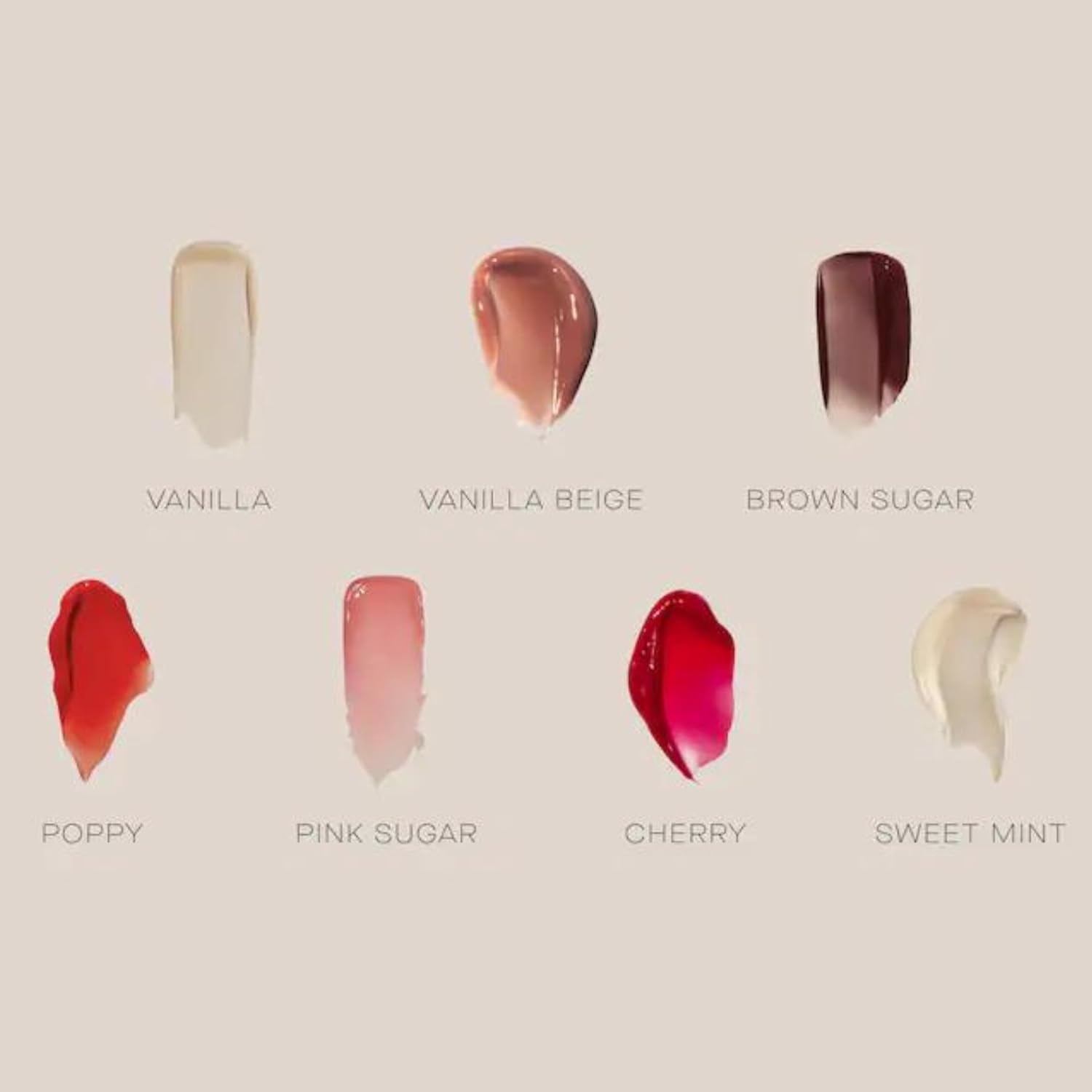 Displays available color options for the product to help customers select their preferred shade.