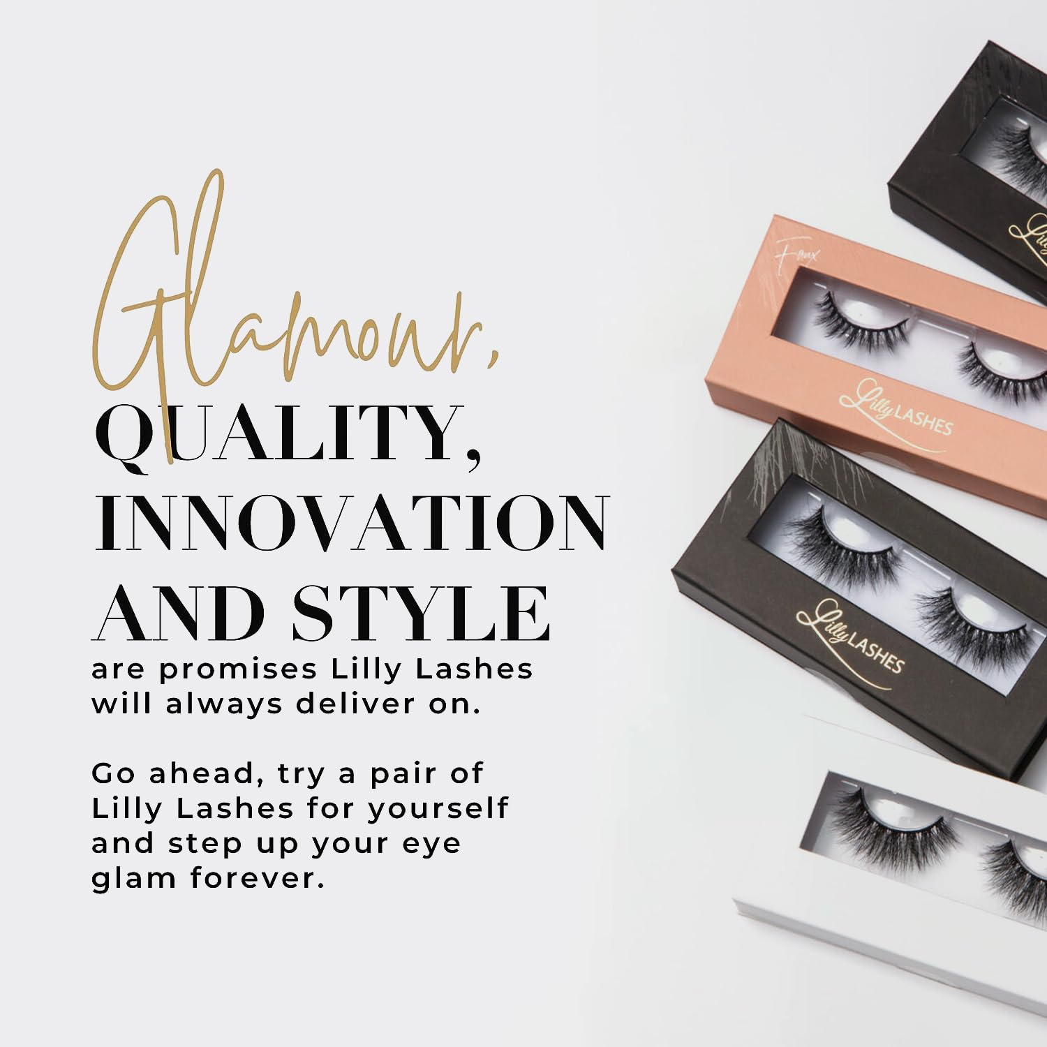 Lilly Lashes Clear Eyelash Glue: Infographics