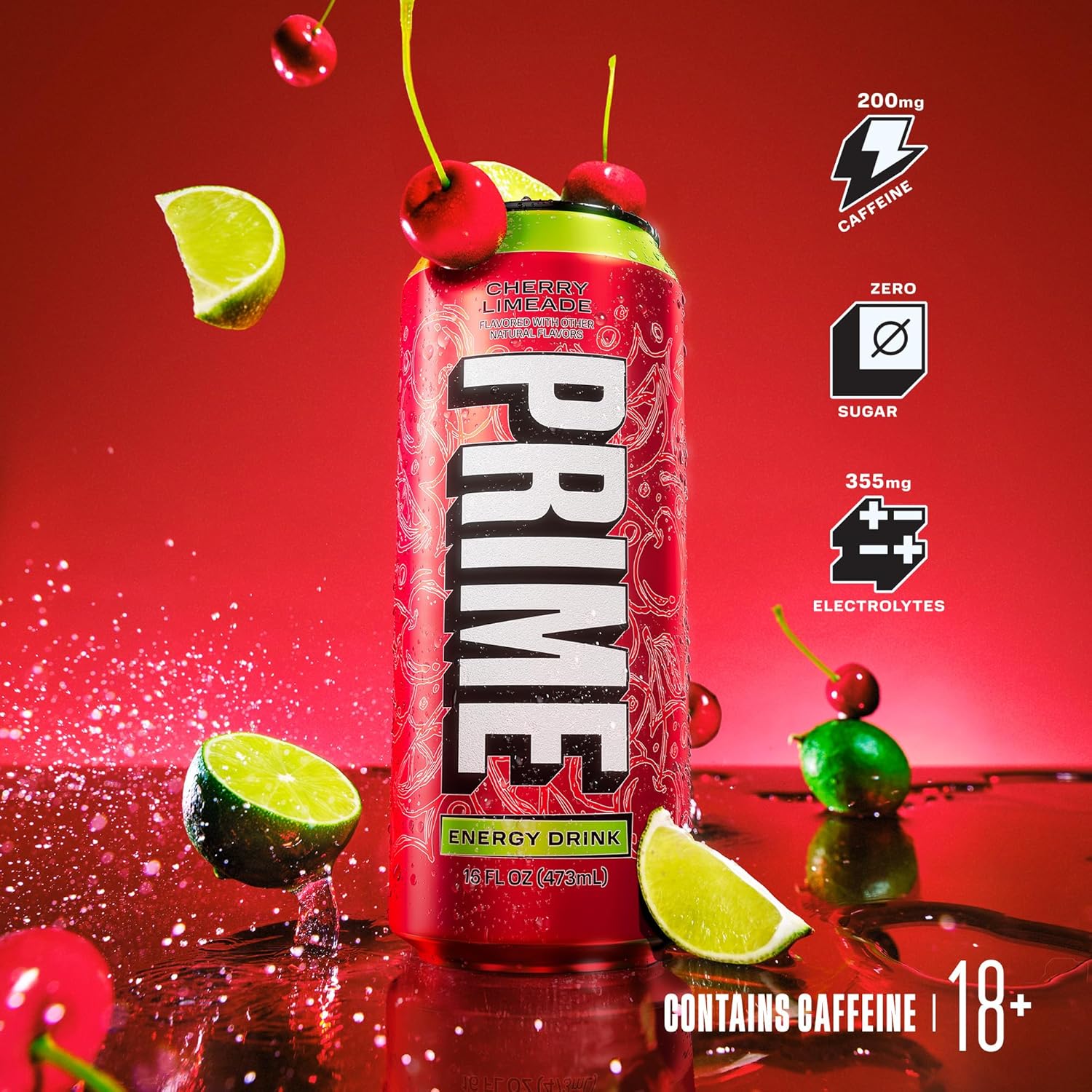 PRIME Energy CHERRY LIMEADE: Infographics