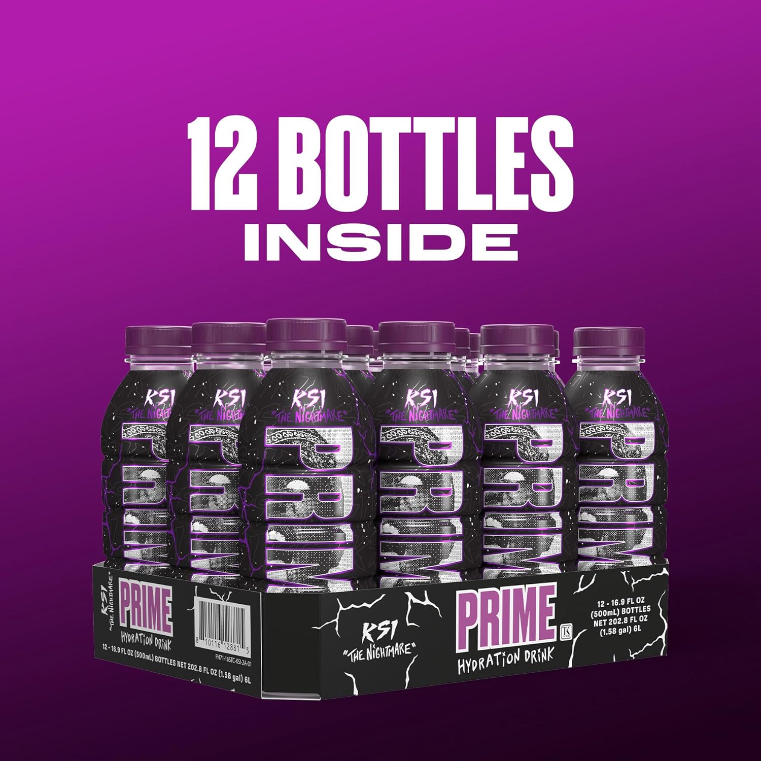 Emphasizes the quantity of bottles included in the package to highlight value for the customer. Shows the complete package contents, allowing customers to see exactly what they're getting in the…