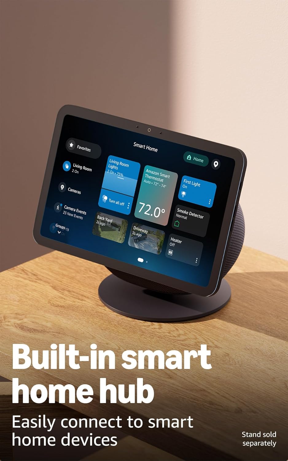 Amazon Echo Show 8 (newest model): Infographics