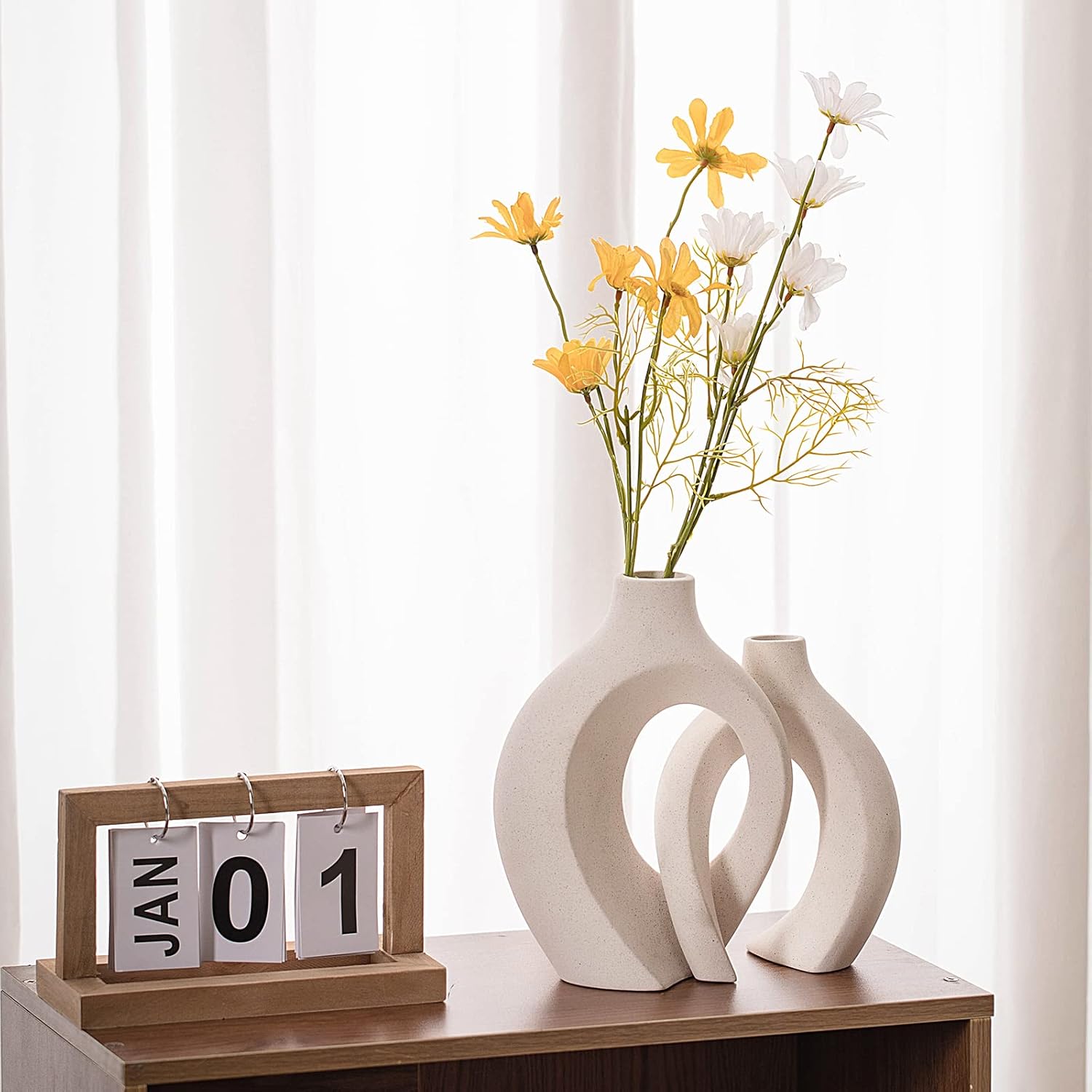 Showcases the product in a real-world home setting to demonstrate its aesthetic appeal and how it can enhance interior decor.