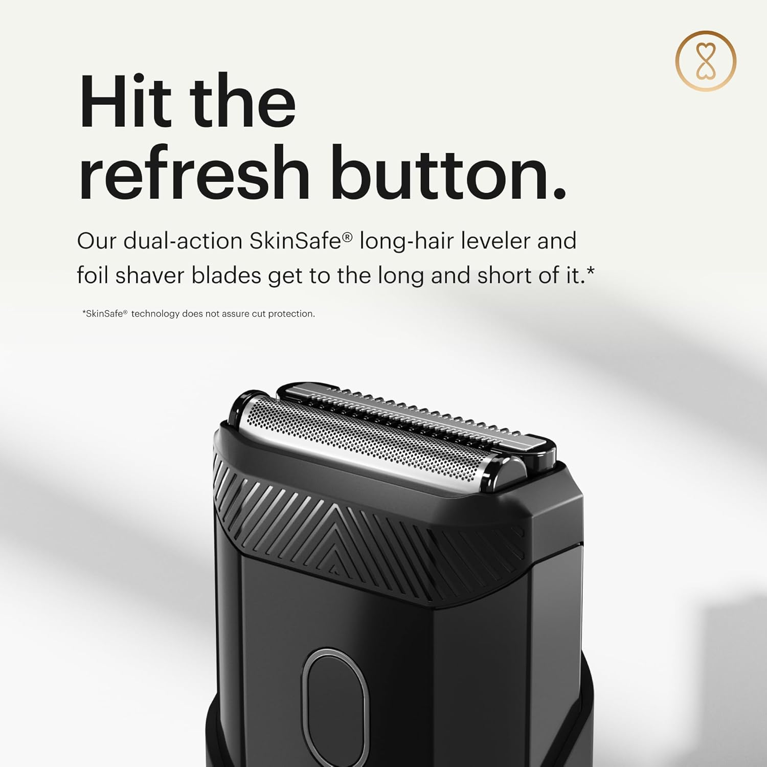 Highlights the product's ability to handle both long and short hair with its dual-action technology, emphasizing versatility and effectiveness.