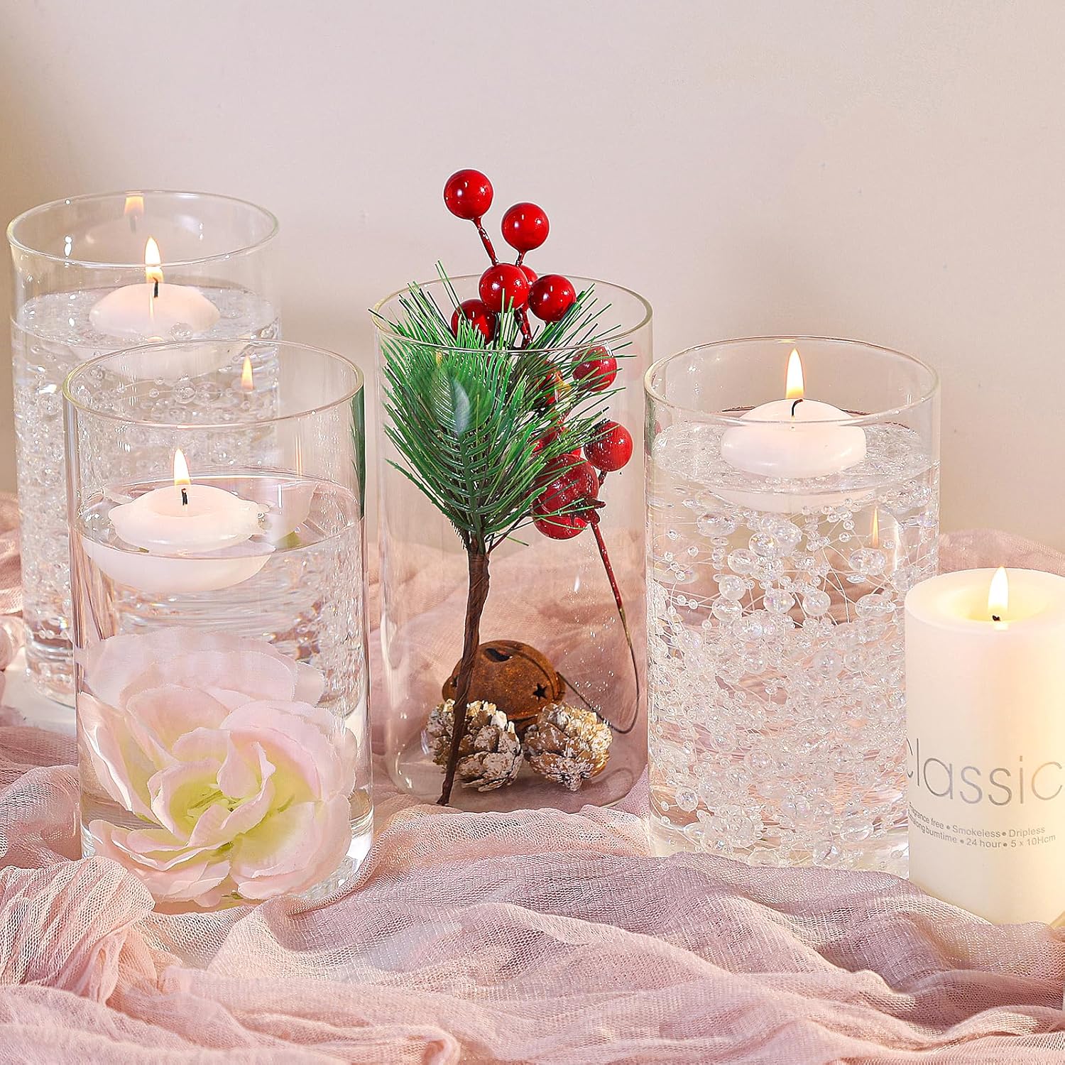 Showcases festive holiday decorations to inspire customers for seasonal home decor.