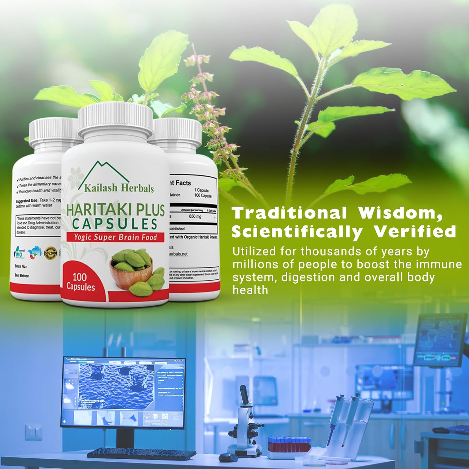 Organic Haritaki Capsules: Infographics