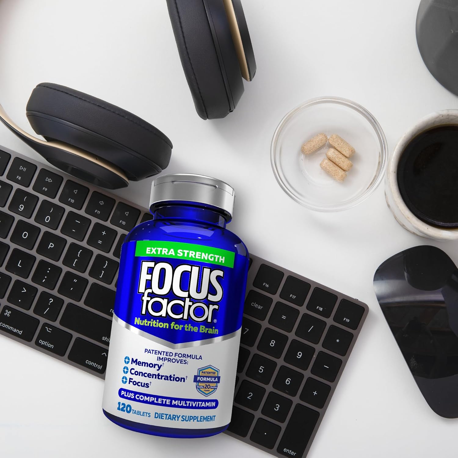 Demonstrates the product's effectiveness for improving focus and productivity in a work setting.