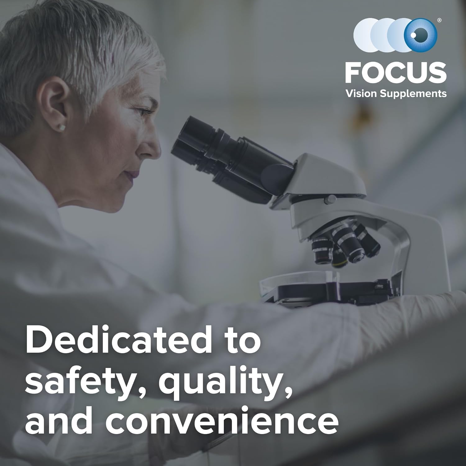 Emphasizes the brand's commitment to safety, quality, and convenience through scientific research and testing.