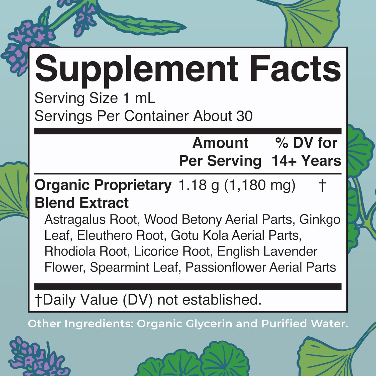 Provides detailed information about the herbal ingredients included in the supplement, allowing customers to understand the product's composition.