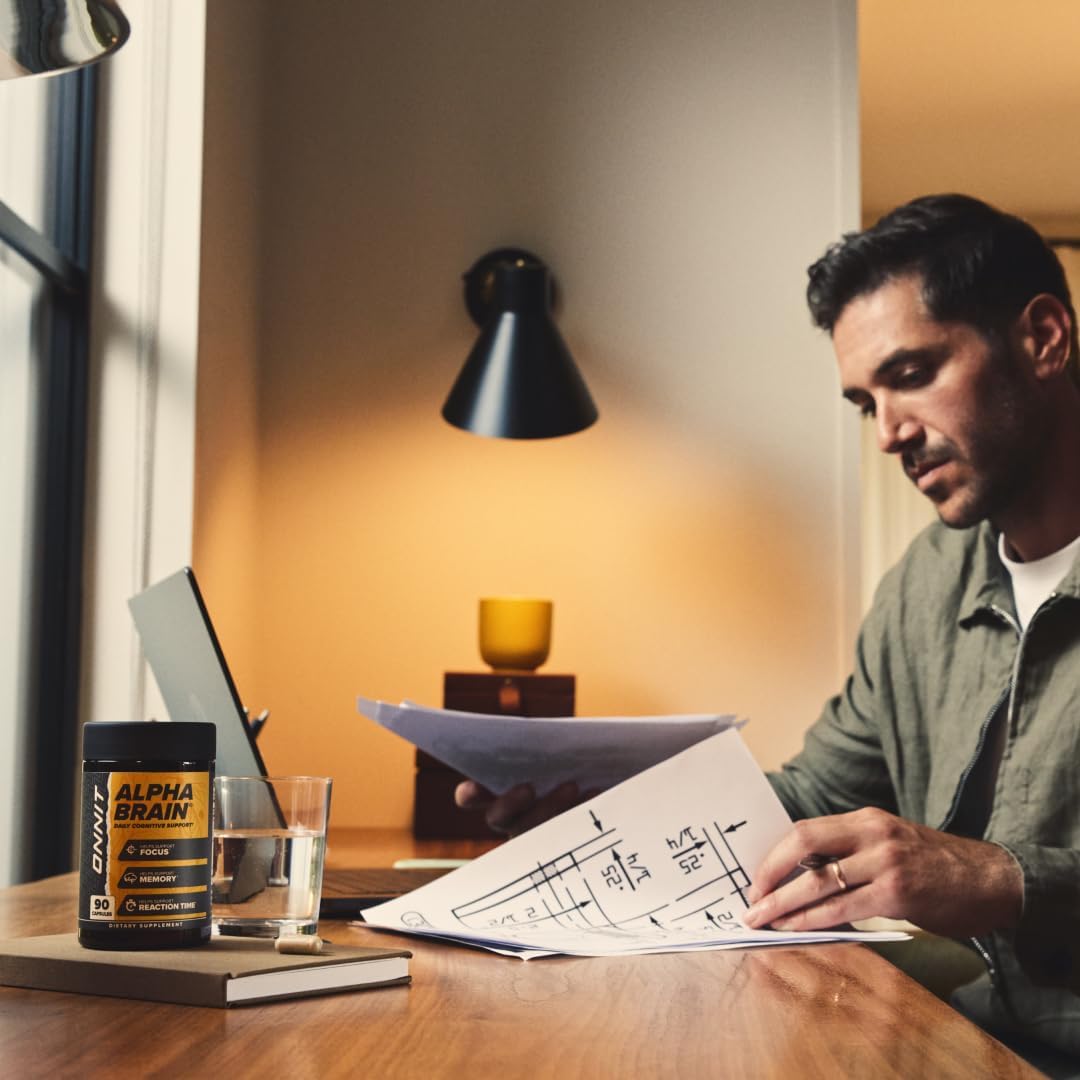 ONNIT Alpha Brain Nootropic Brain Supplement for Men & Women: Infographics