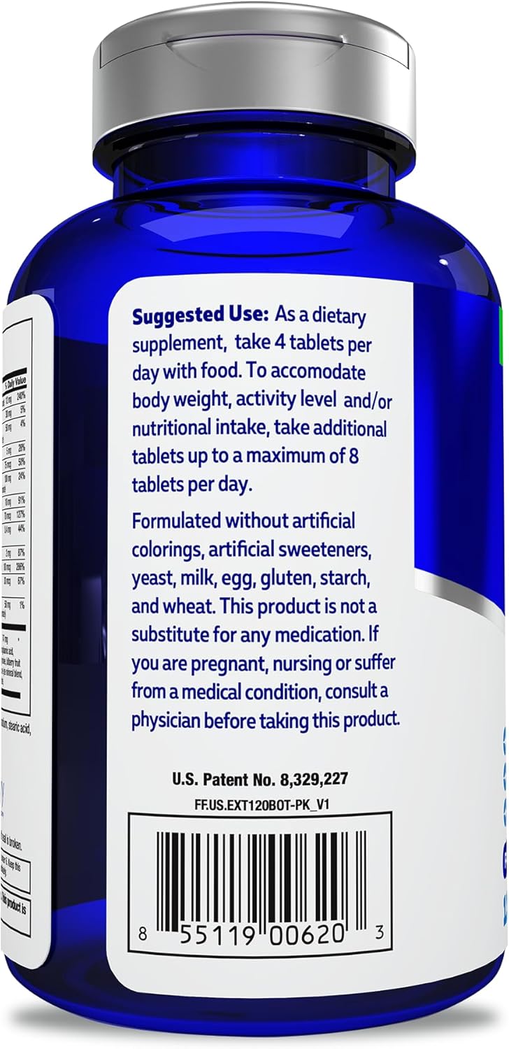 Focus Factor Adults Extra Strength: Infographics